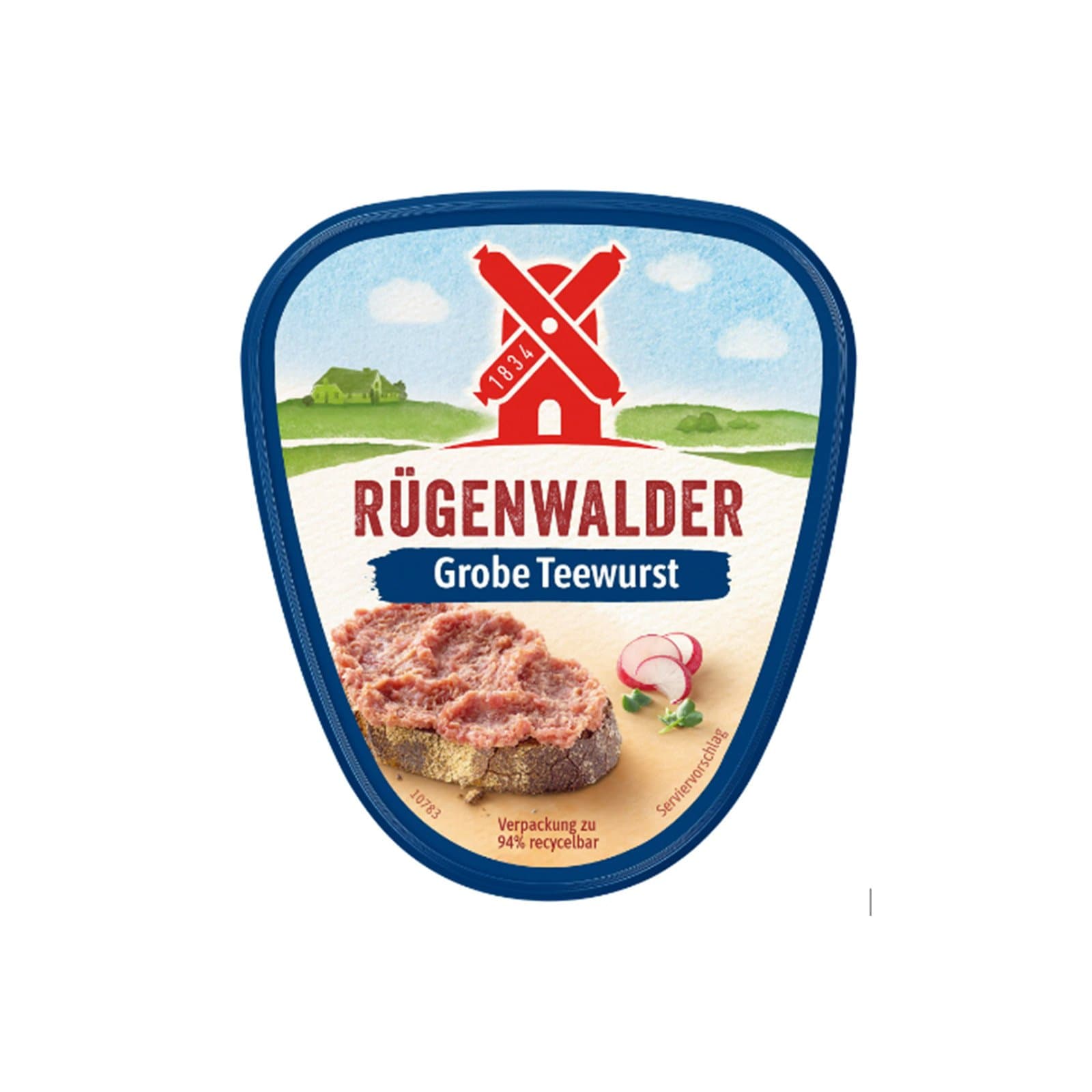 Rügenwalder Mühle Teewurst Grob
