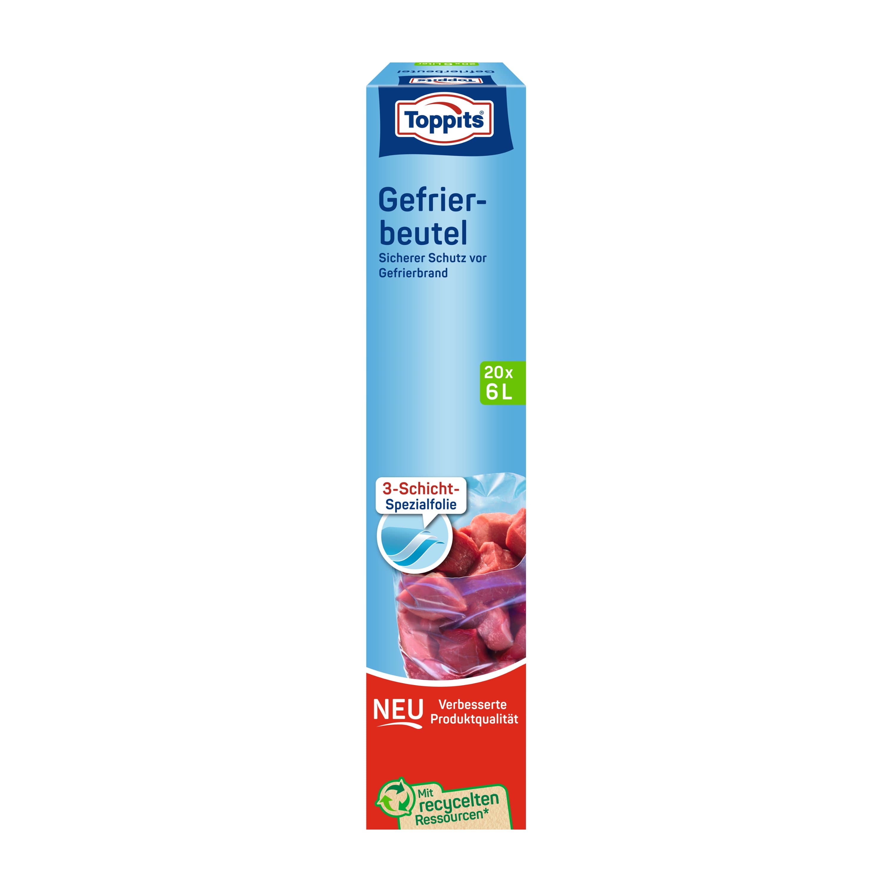 Toppits Gefrierbeutel 6l