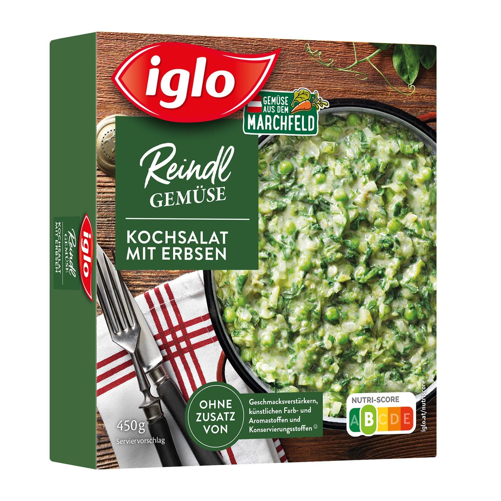 Iglo Kochsalat Erbsen