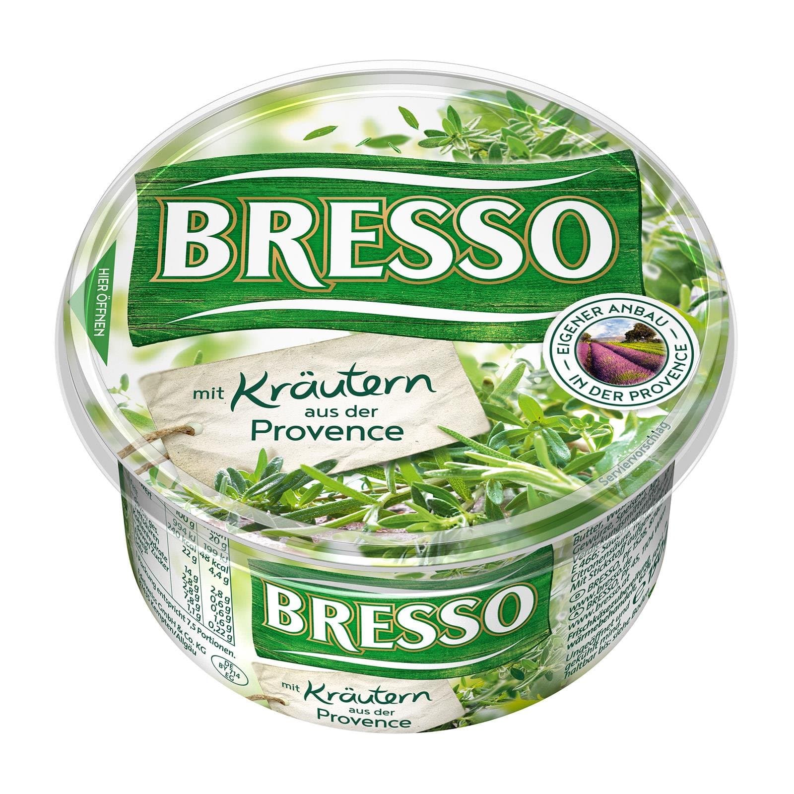 Bresso Frischkaese Kraeuter Der Provence