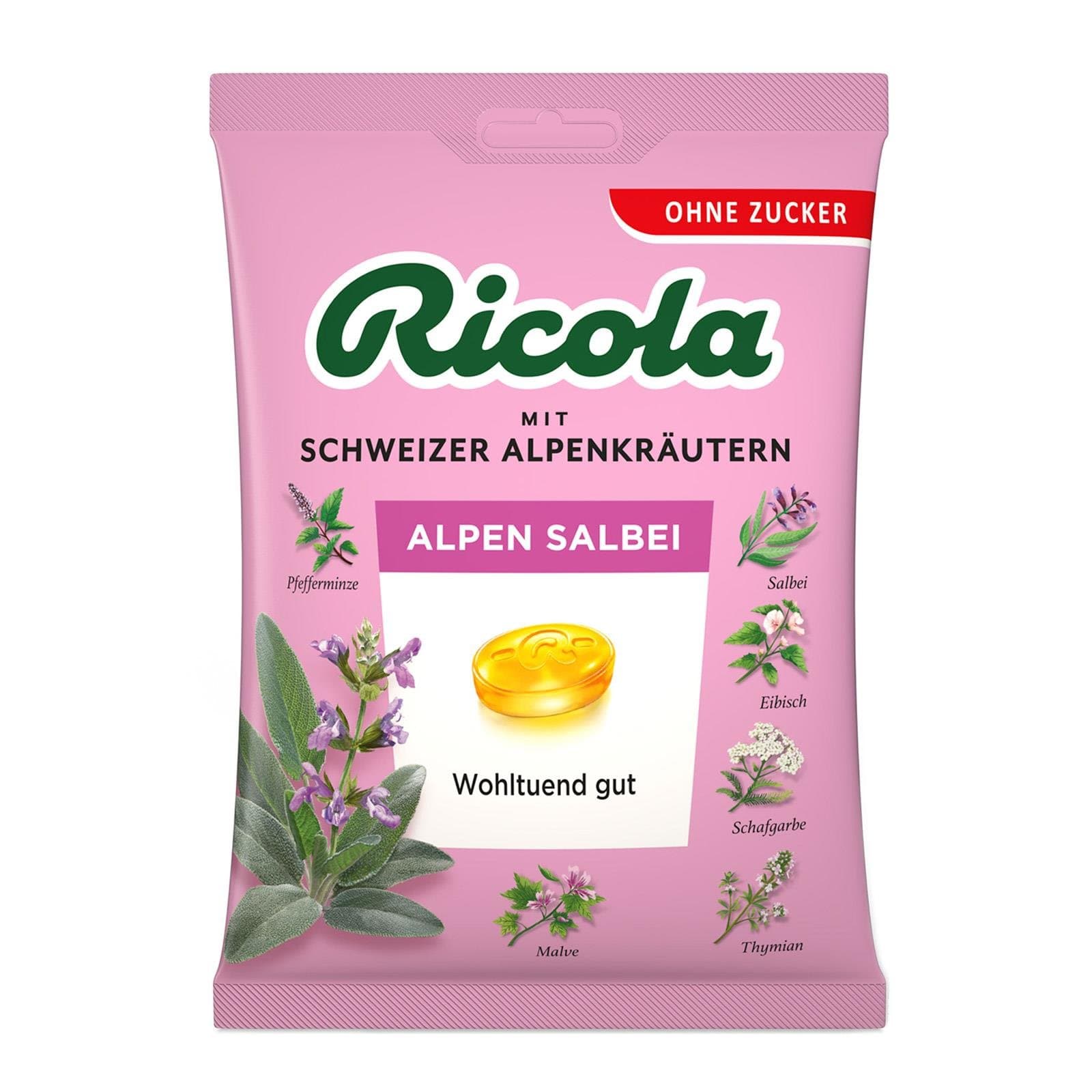 Ricola Bonbon Salbei Zuckerfrei