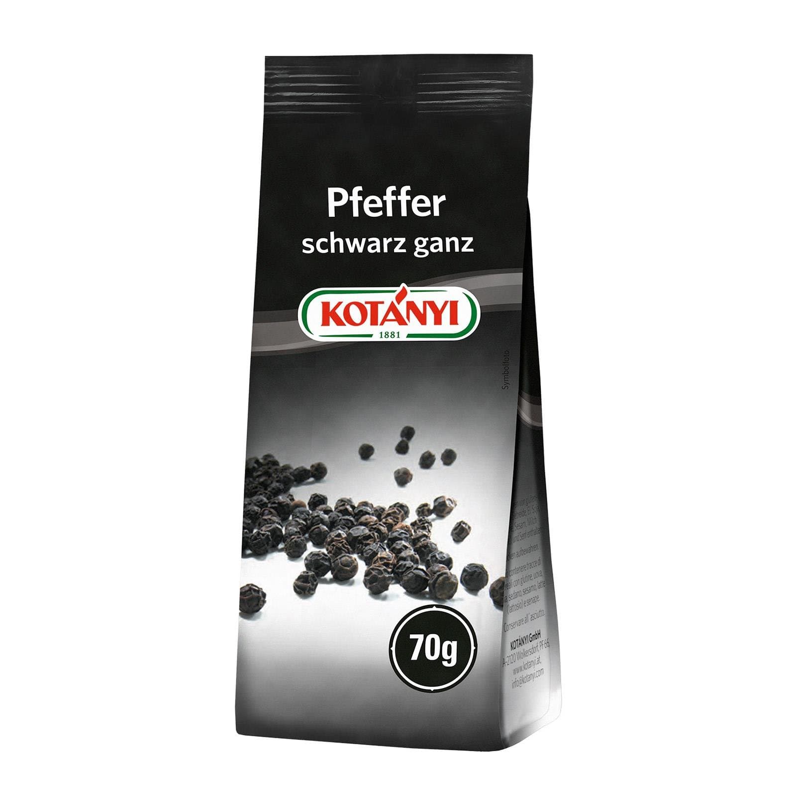 Kotányi Pfeffer Schwarz Ganz