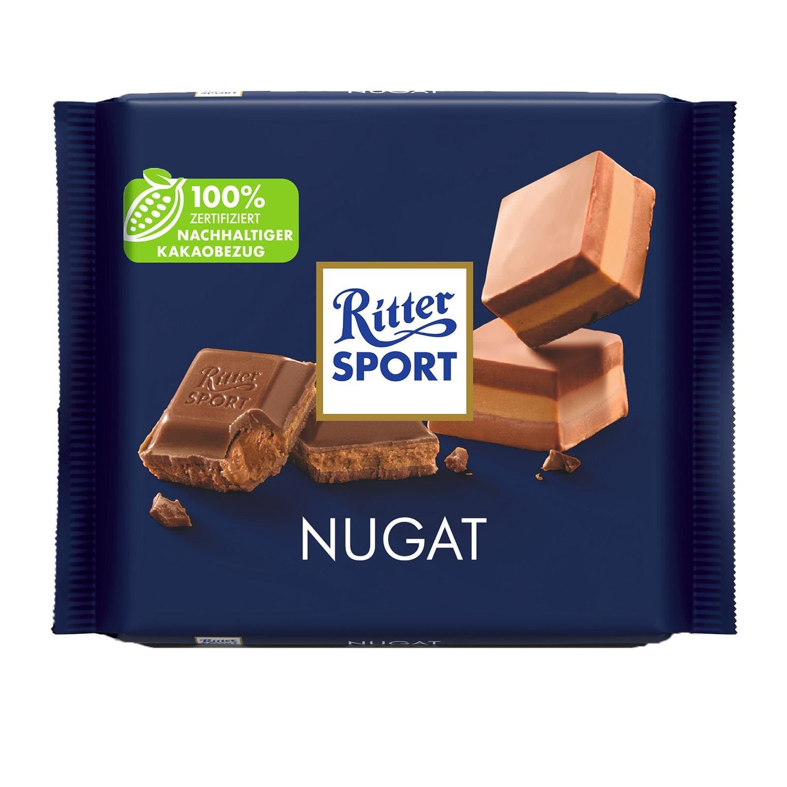 Ritter Sport Tafelschokolade Nougat