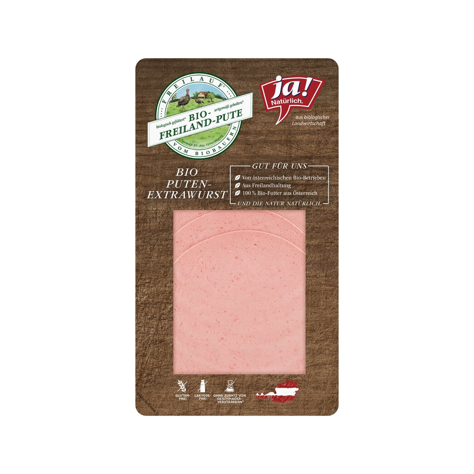 Ja! Natürlich Extrawurst Pute Bio