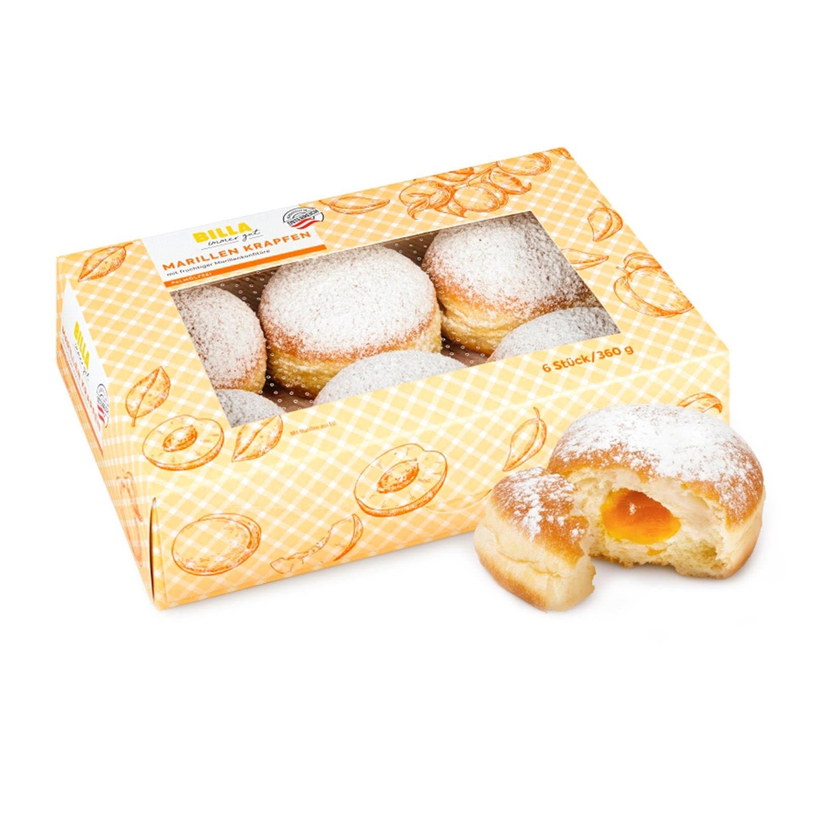 BILLA Krapfen Marille