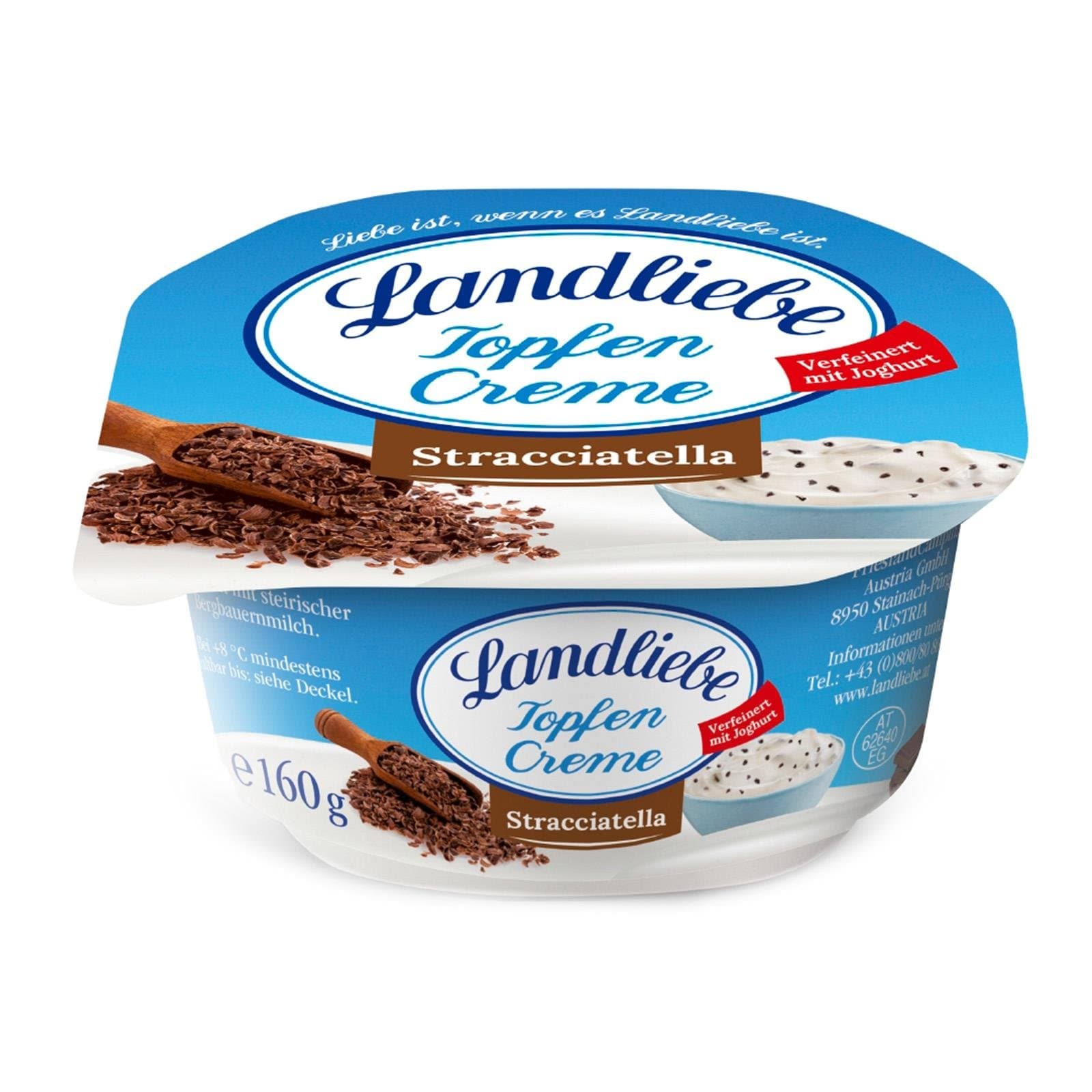 Landliebe Topfencreme Stracciatella