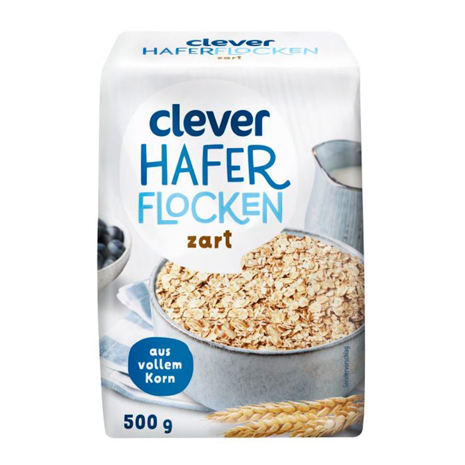 Clever Haferflocken Zart