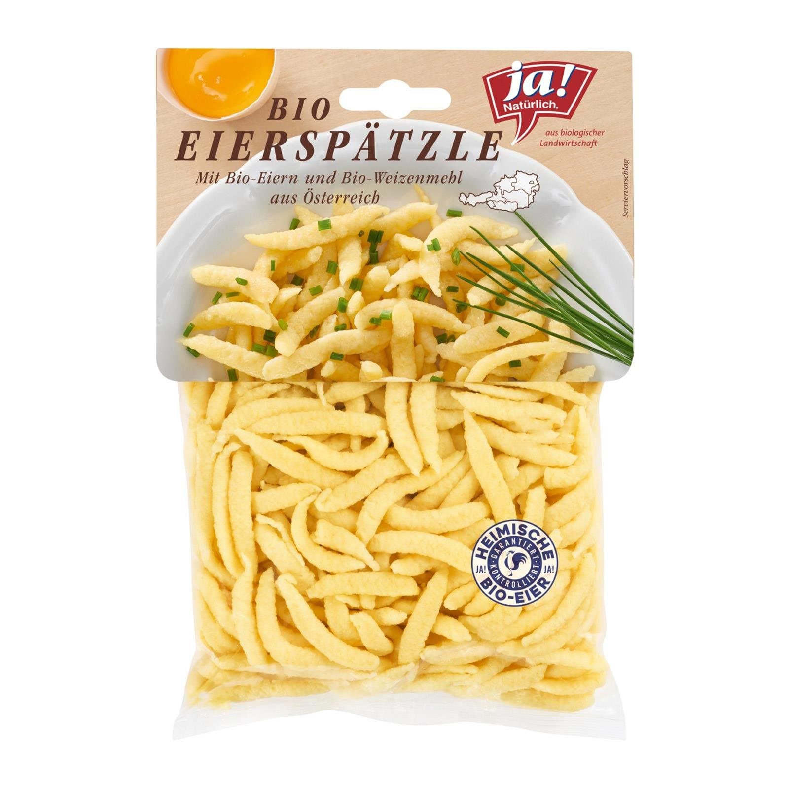 Ja! Natürlich Eierspaetzle Bio