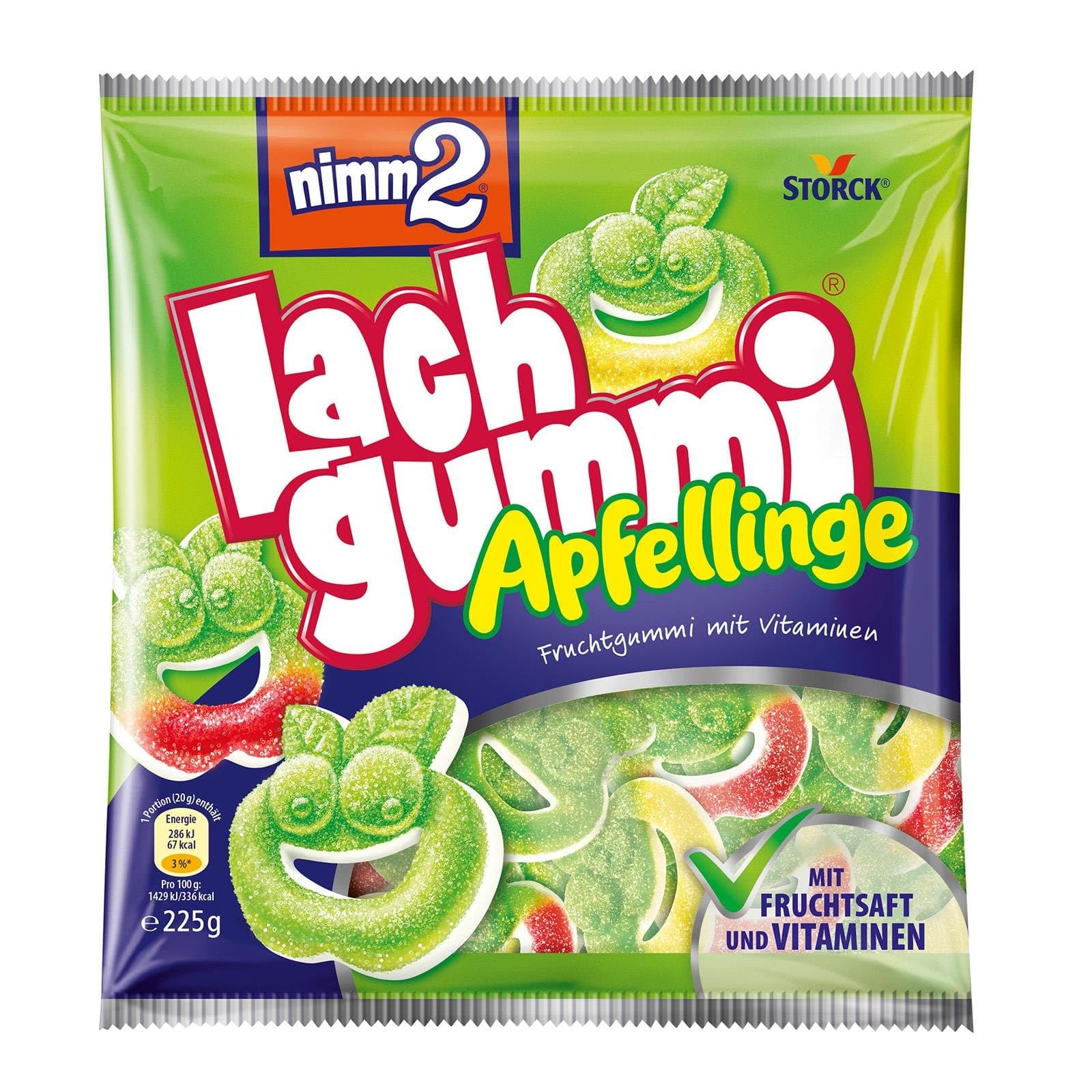 nimm2 Lachgummi Apfellinge