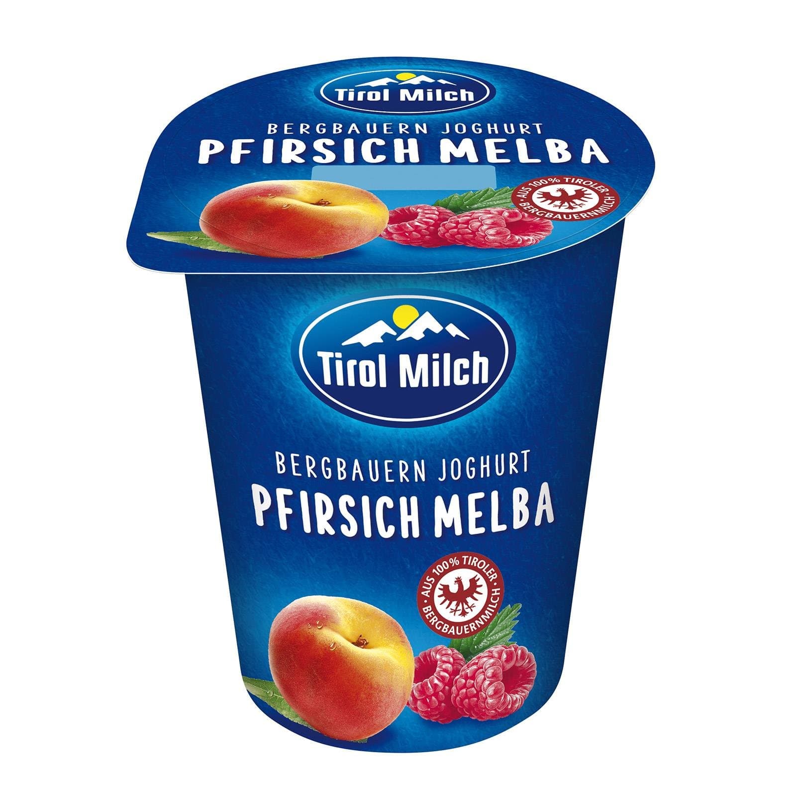 Tirol Milch Joghurt Pfirsich Melba
