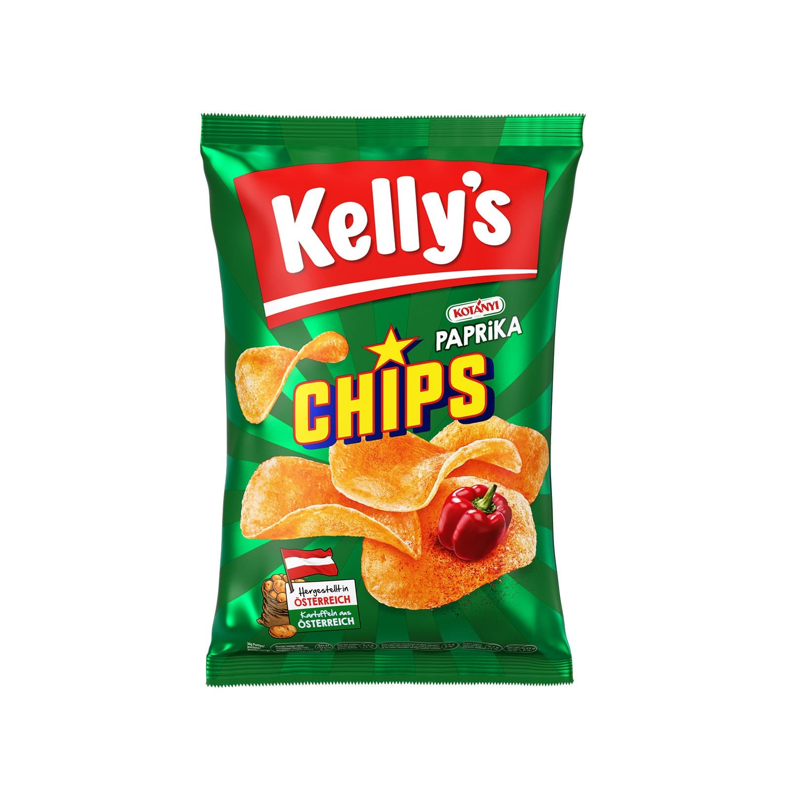 Kelly's Kartoffelchips Paprika