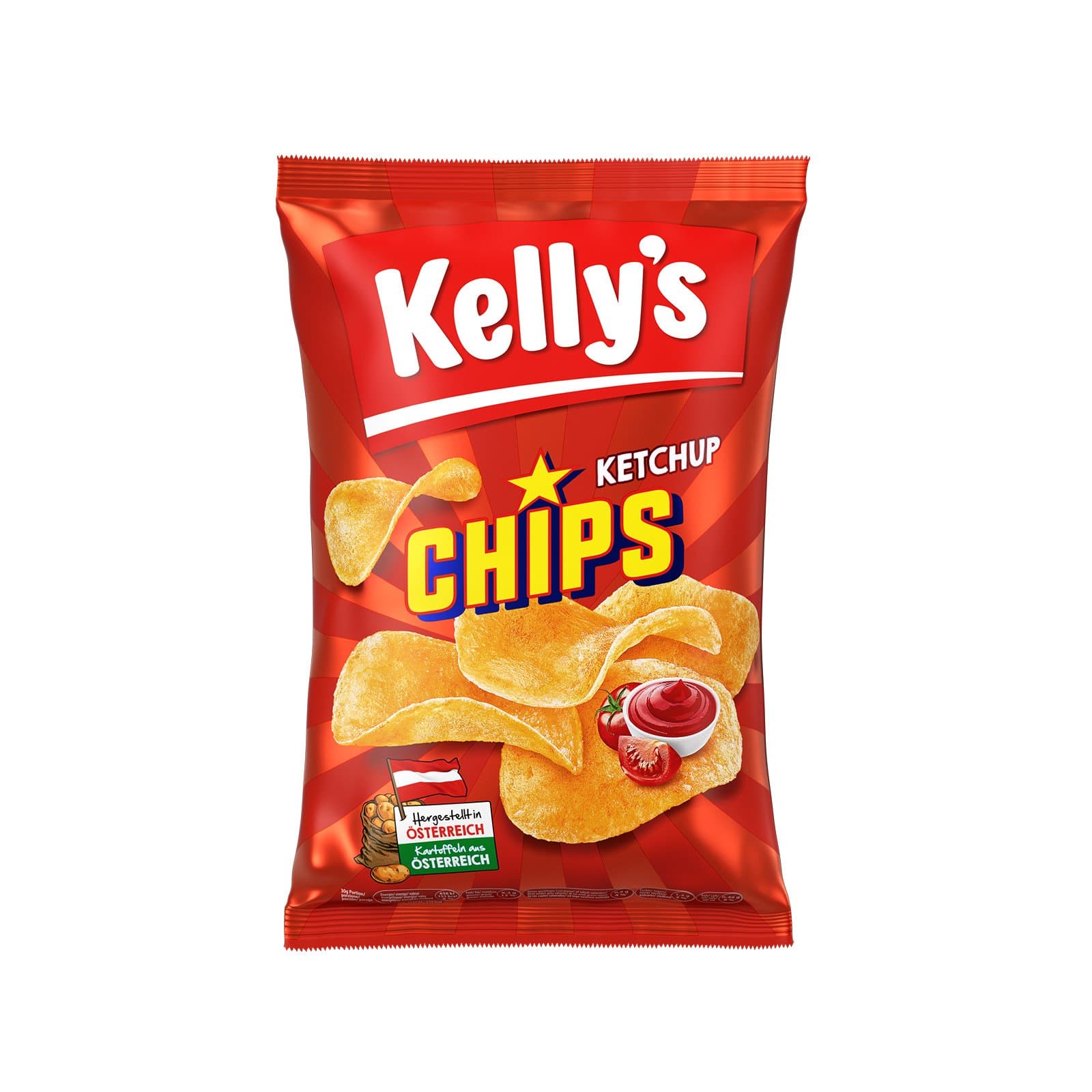 Kelly's Kartoffelchips Ketchup