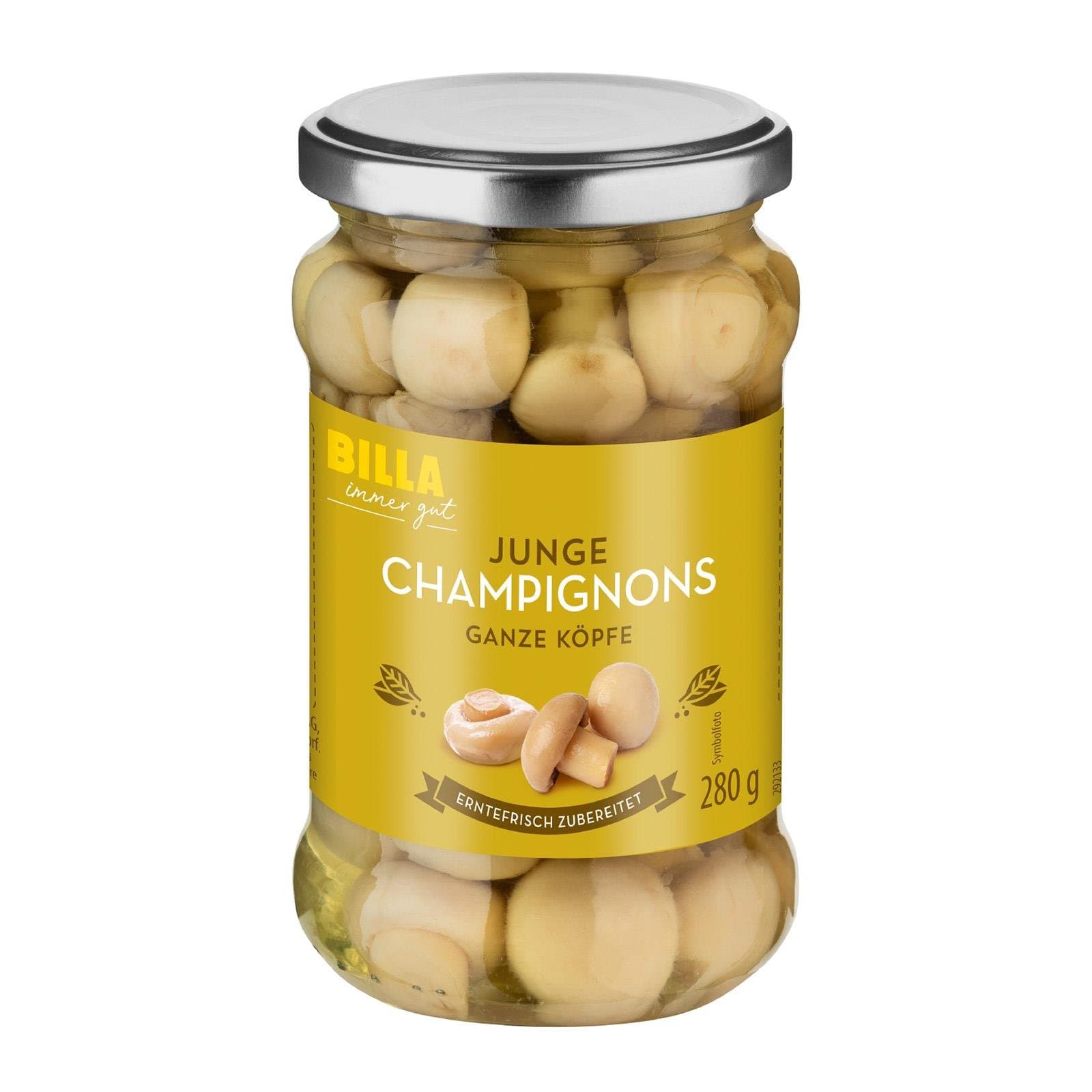 BILLA Champignon Ganze Koepfe