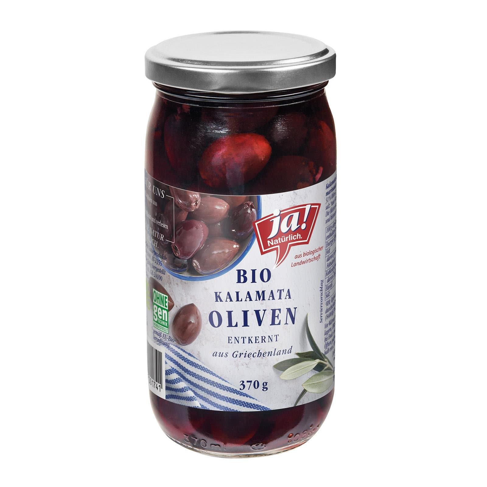 Ja! Natürlich Olive Kalamata Bio Ohne Kern
