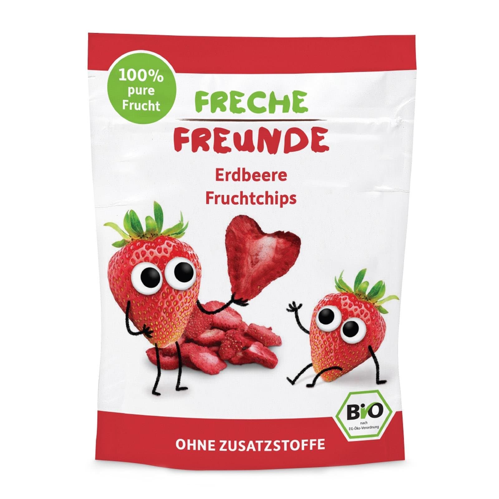 Fruchtchips Erdbeer