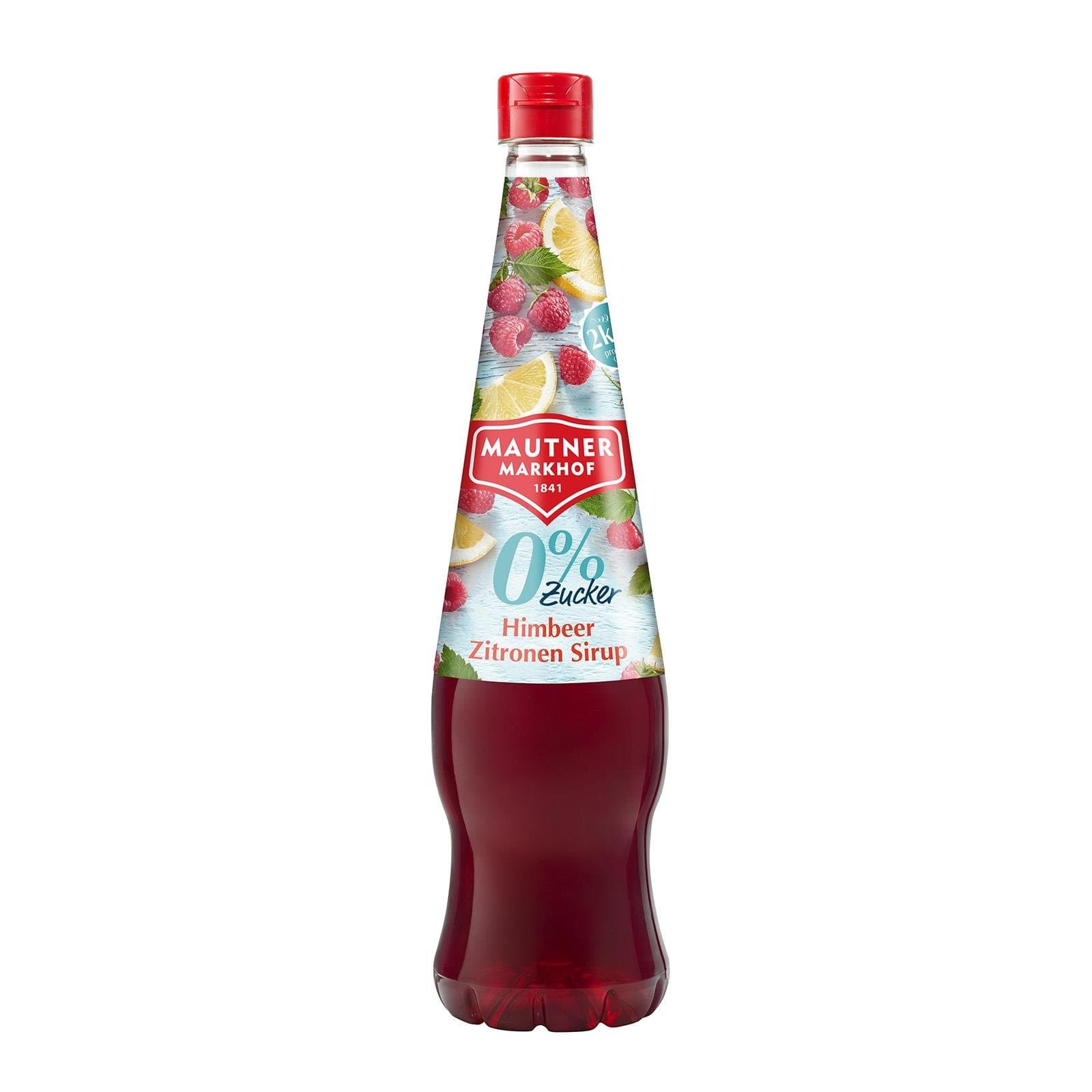 Mautner Markhof Sirup Himbeer Zitrone Zuckerfrei