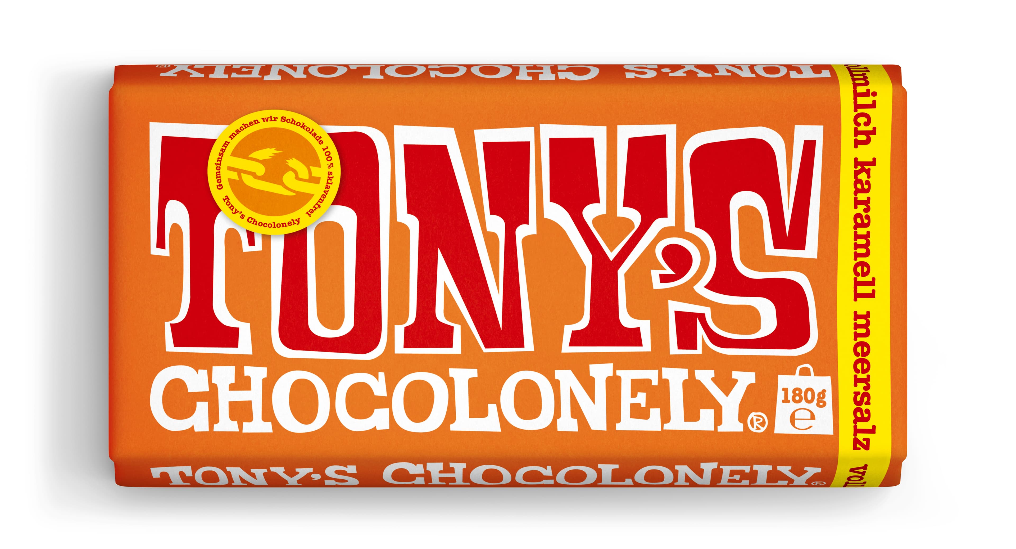 Tony's Tafelschokolade Vollmilch Karamell Meersalz