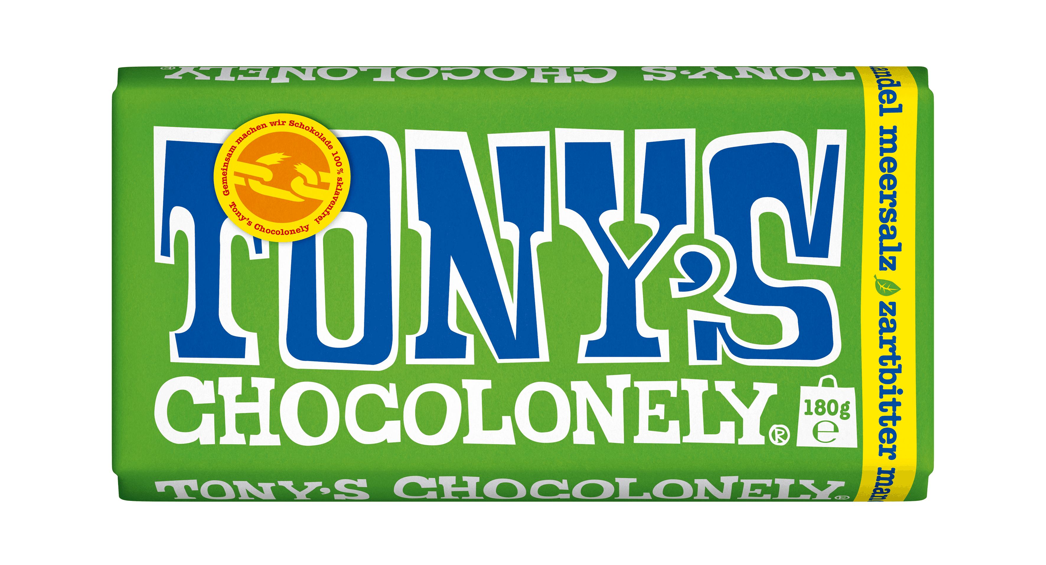 Tony's Chocolonely Tafelschokolade Zartbitter Mandel Meersalz
