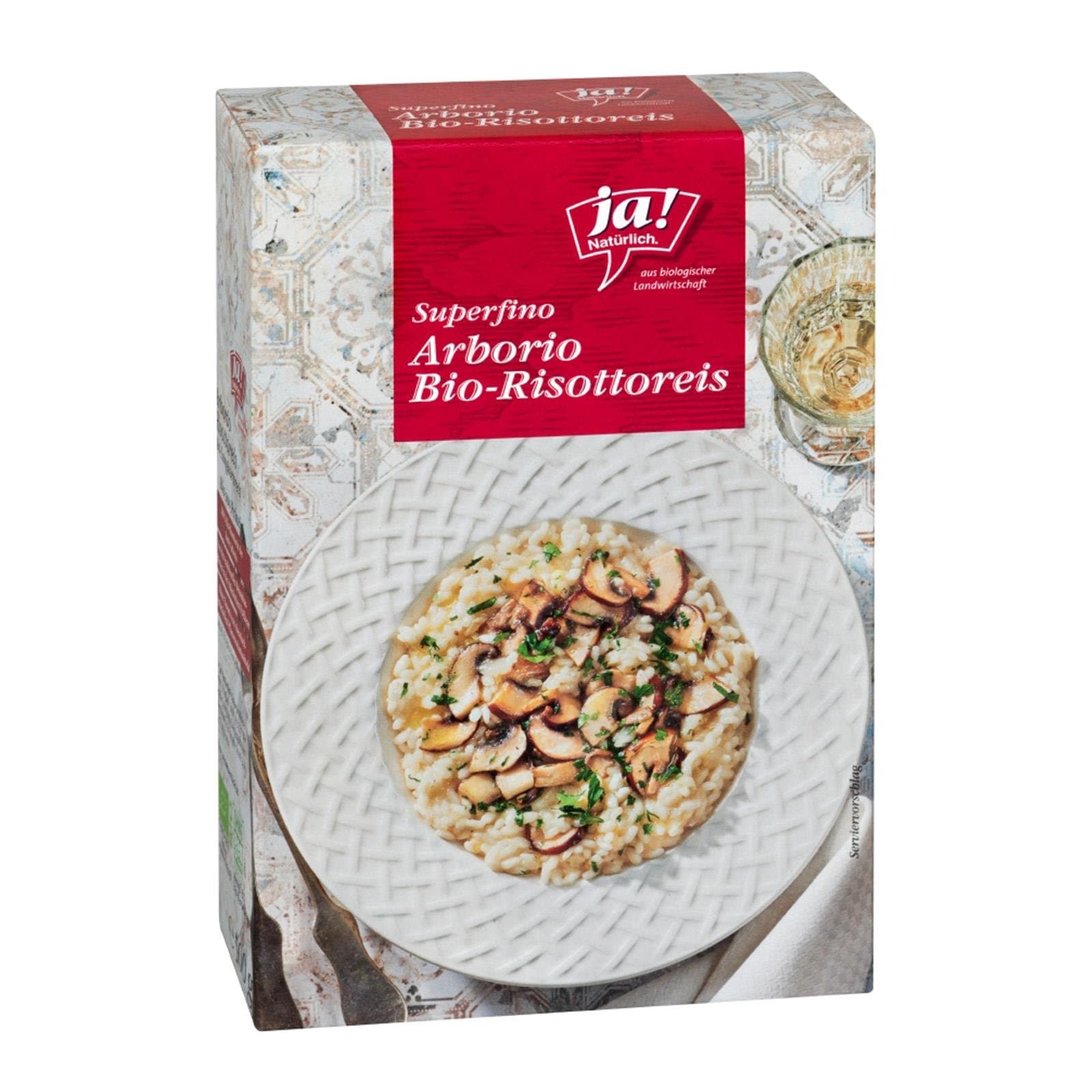 Ja! Natürlich Risottoreis Arborio Bio