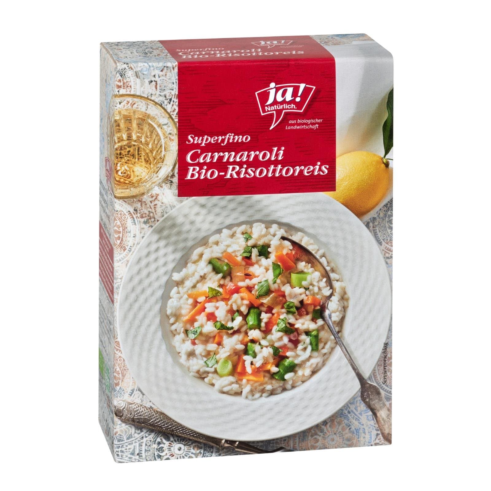 Ja! Natürlich Risottoreis Carnaroli Bio