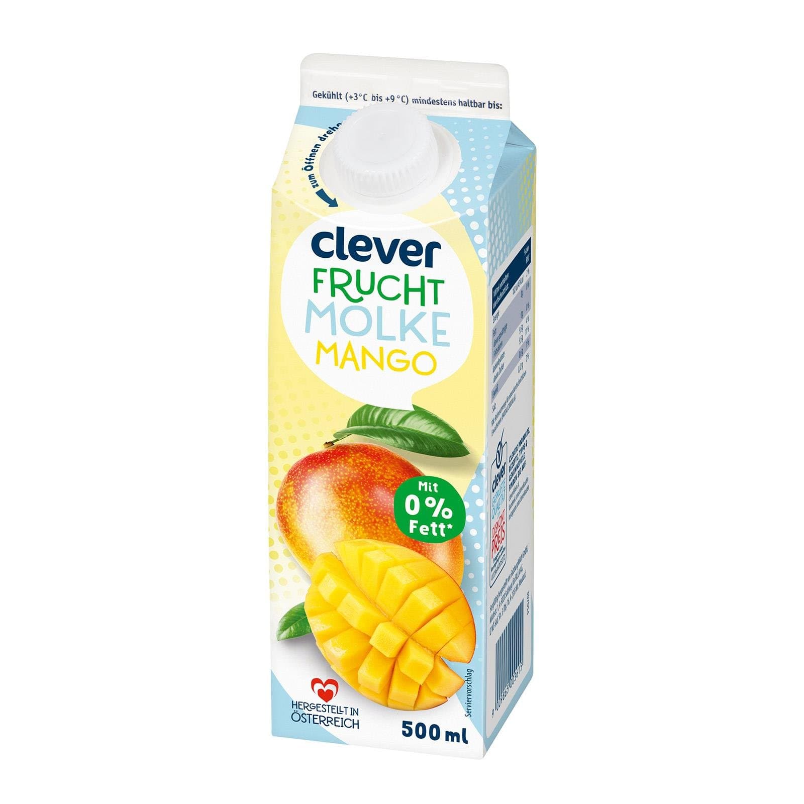 Clever Fruchtmolke Mango