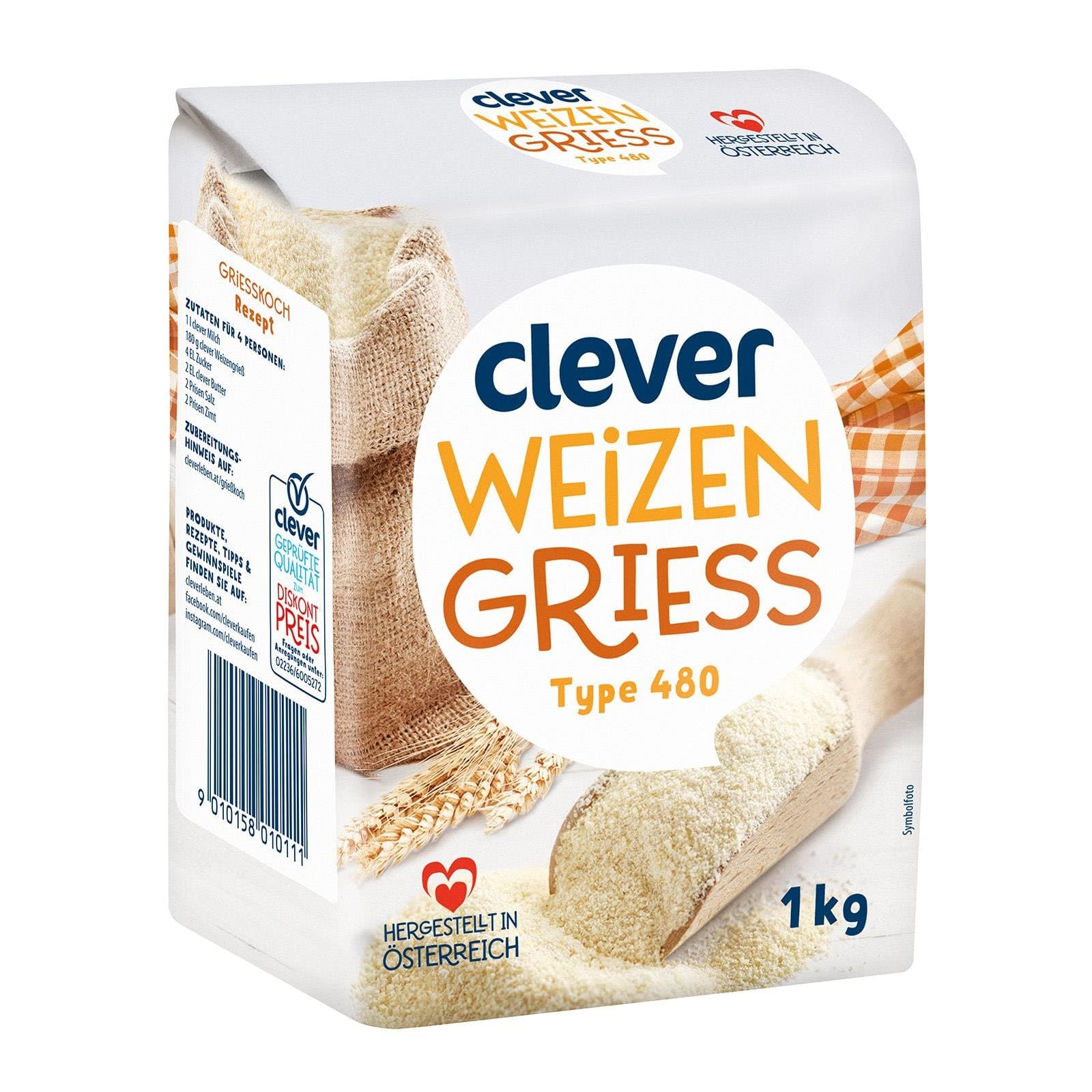 Clever Weizengriess