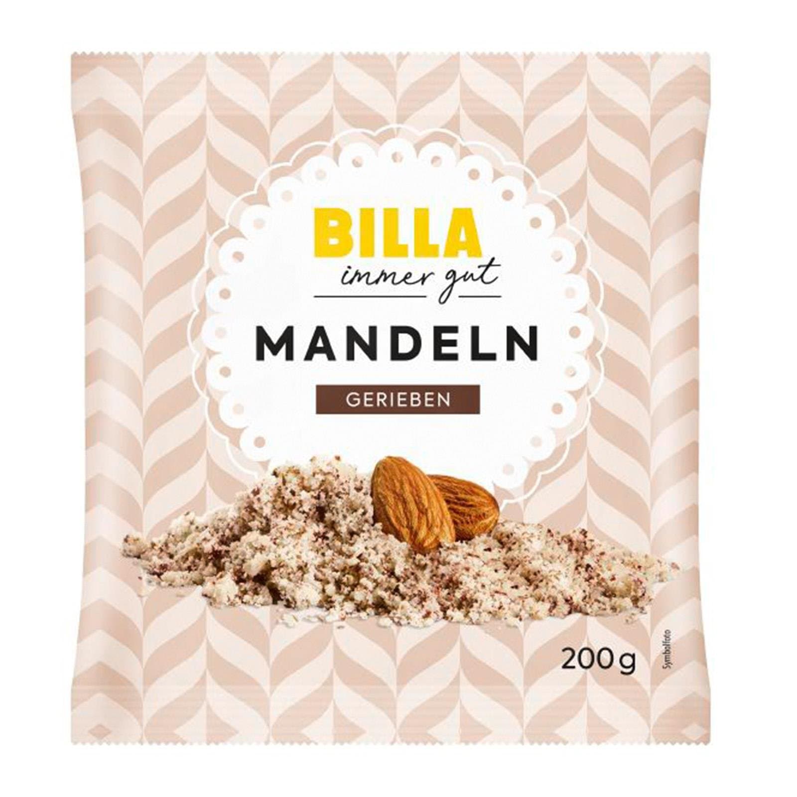 BILLA Mandel Gerieben