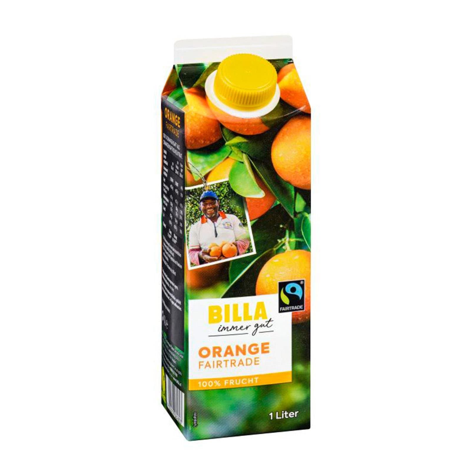 BILLA Orangensaft Fairtrade