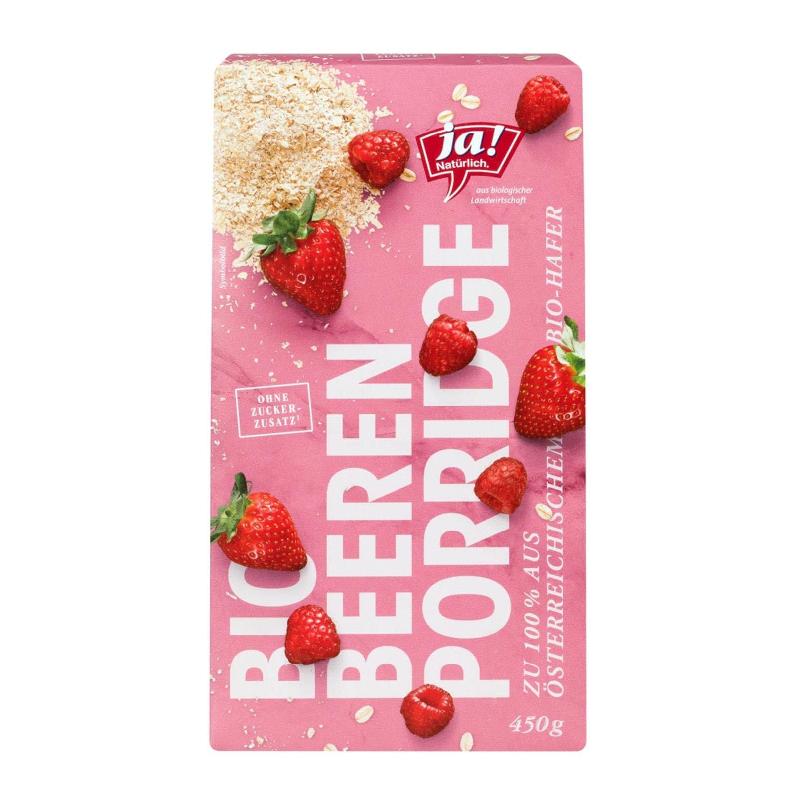 Ja! Natürlich Porridge Beeren Bio