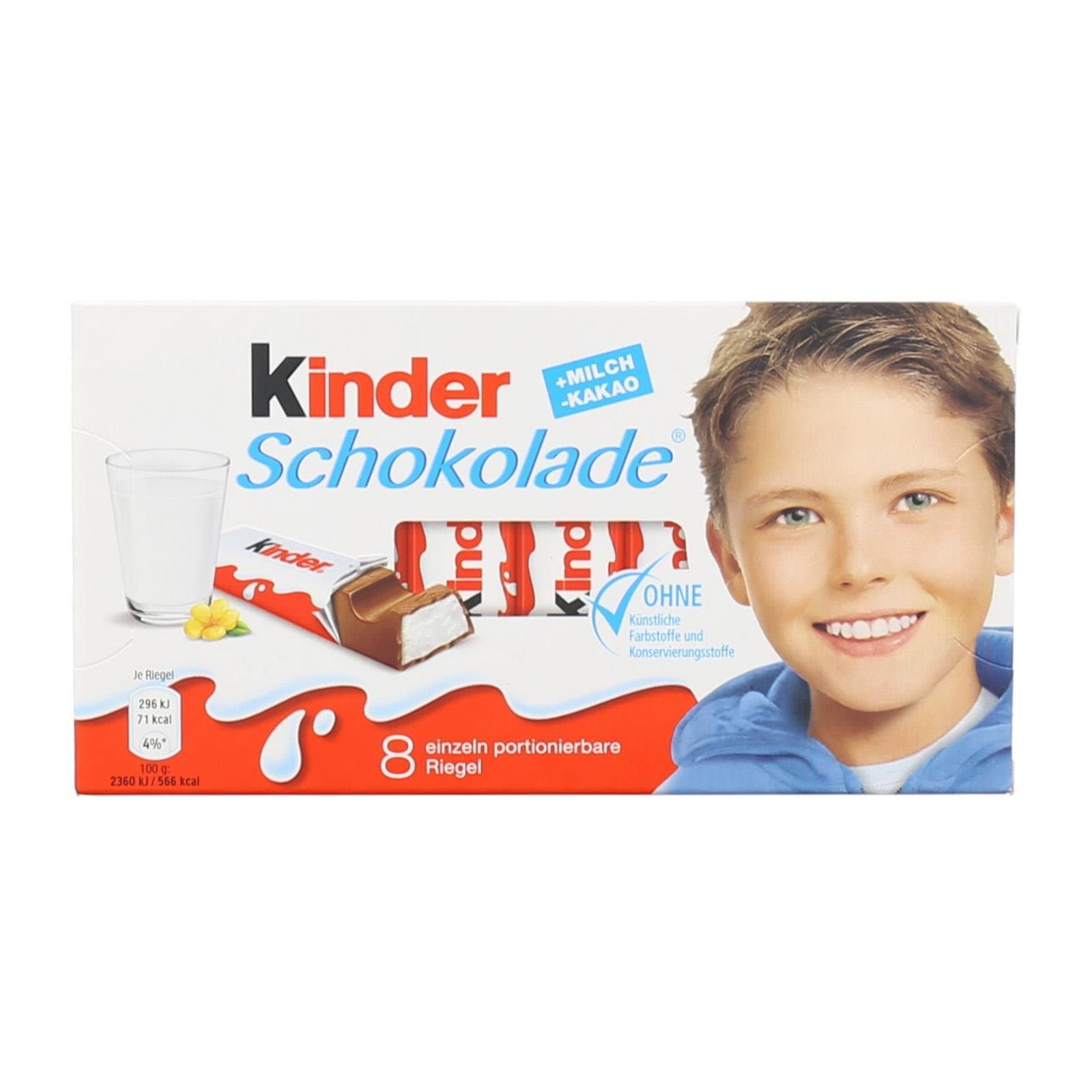 Kinder Tafelschokolade Vollmilch