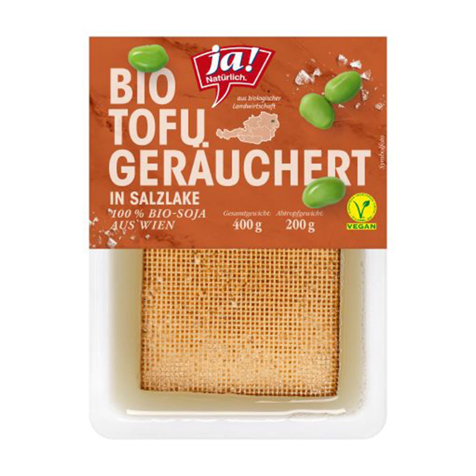 Ja! Natürlich Tofu Geraeuchert Bio