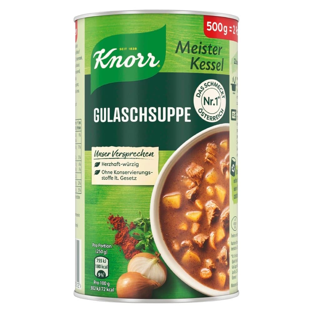 Knorr Suppe Gulasch