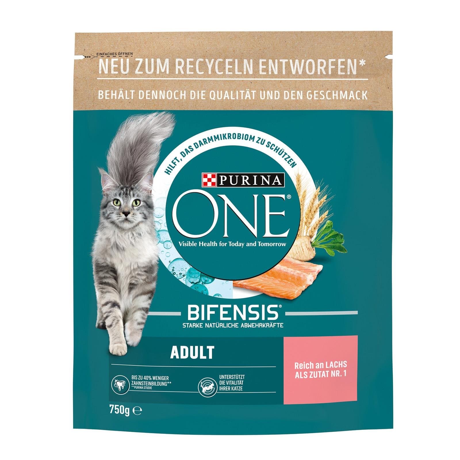 Purina One Katzenfuttertrocken Lachs