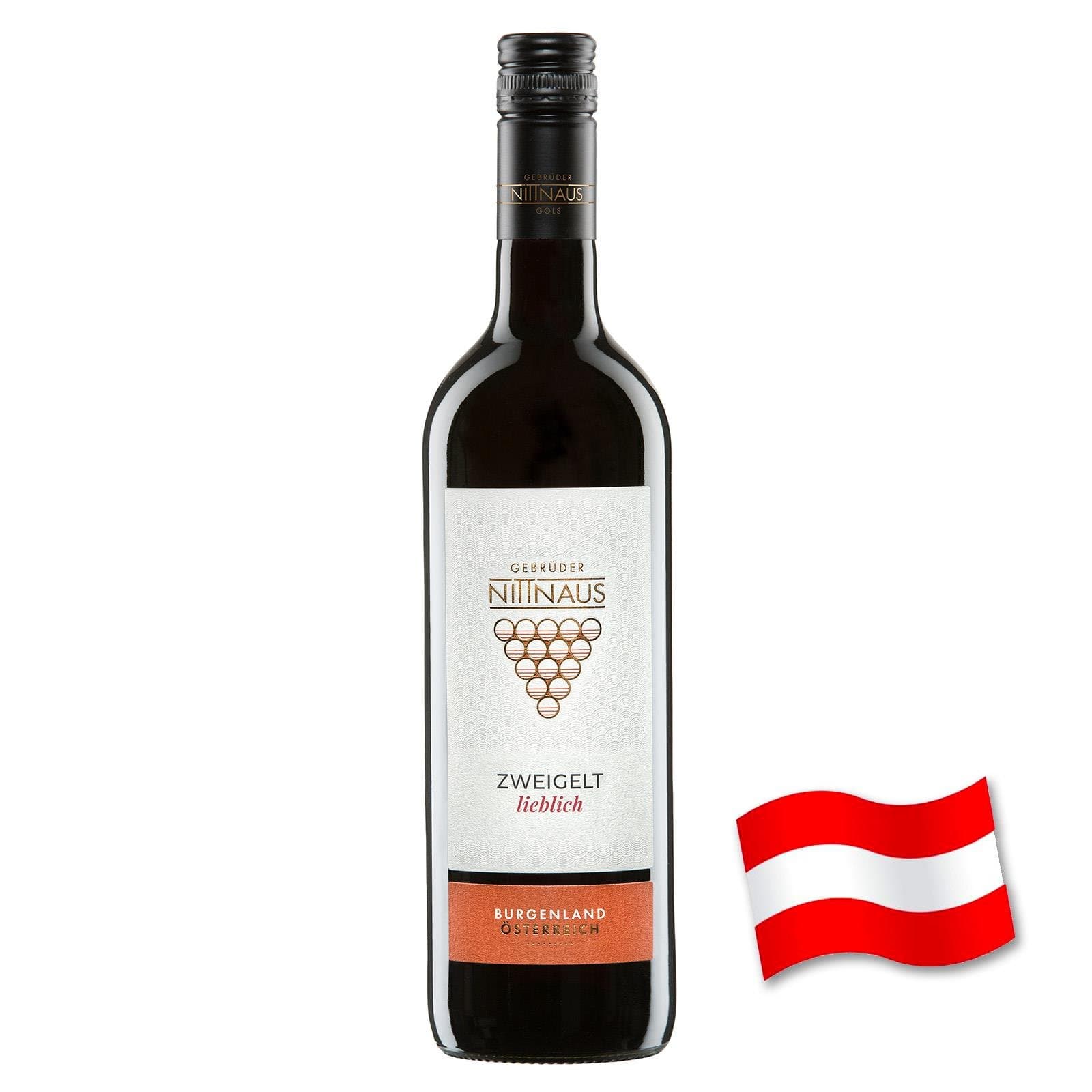 Gebrüder Nittnaus Rotwein Zweigelt Lieblich