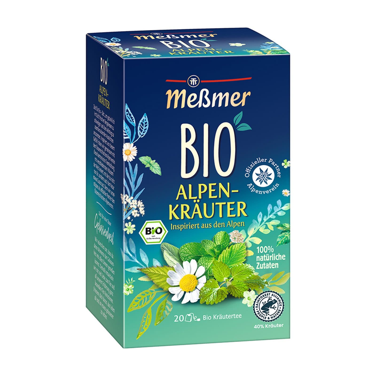 Meßmer Kraeutertee Bio Alpenkraeuter