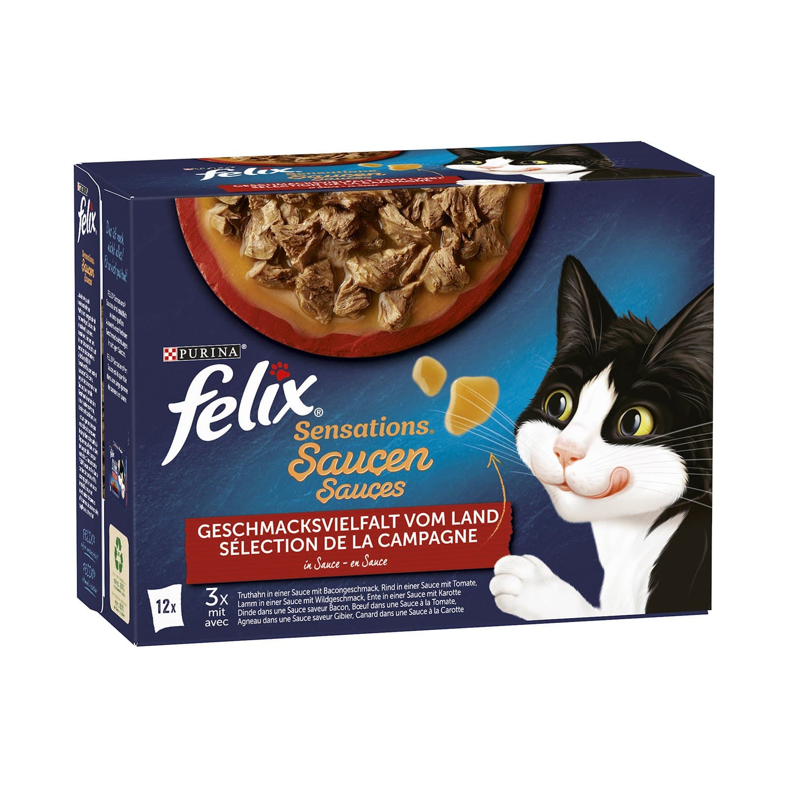 Felix Katzenfutternass Fleisch Sauce
