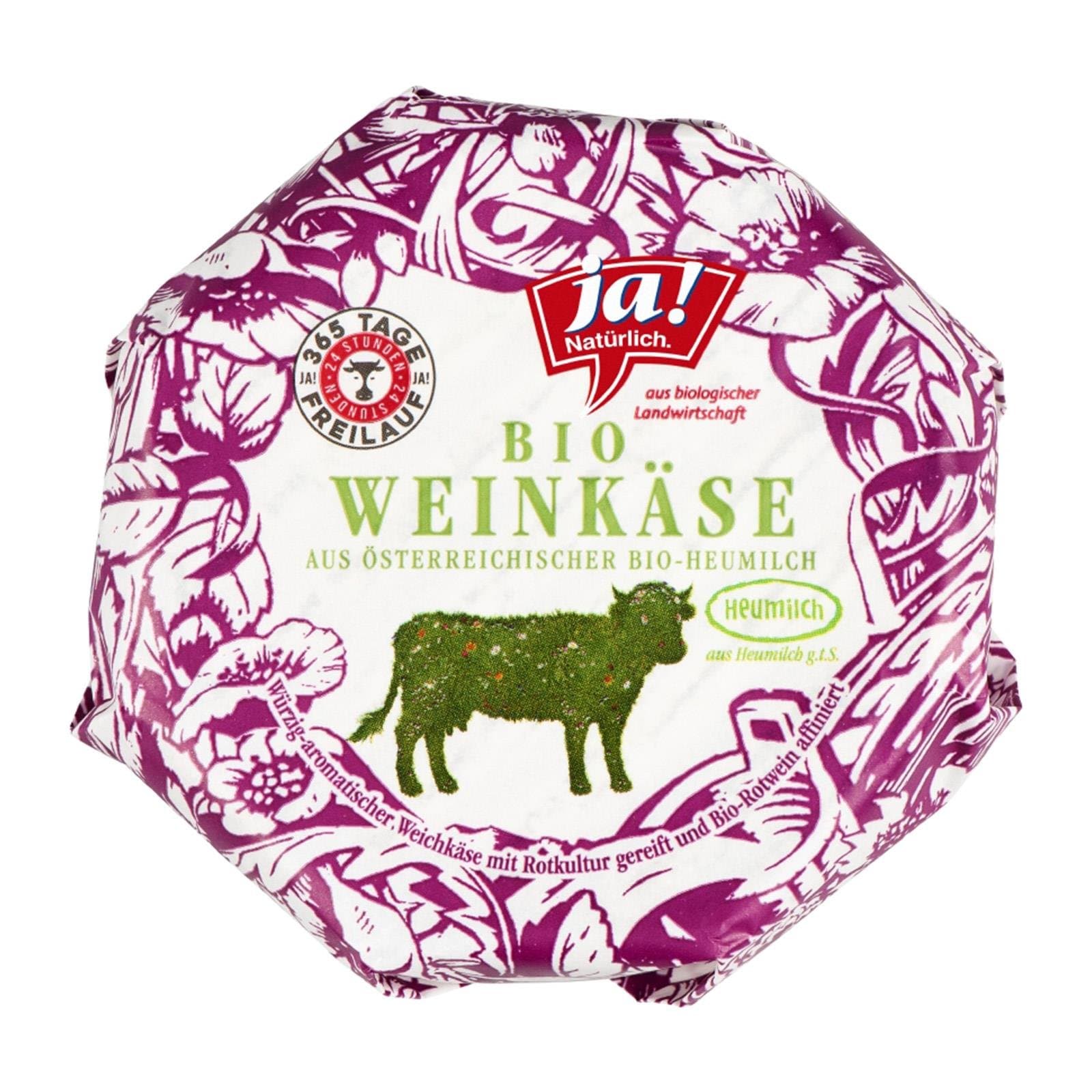 Ja! Natürlich Weichkaese Weinkaese Bio