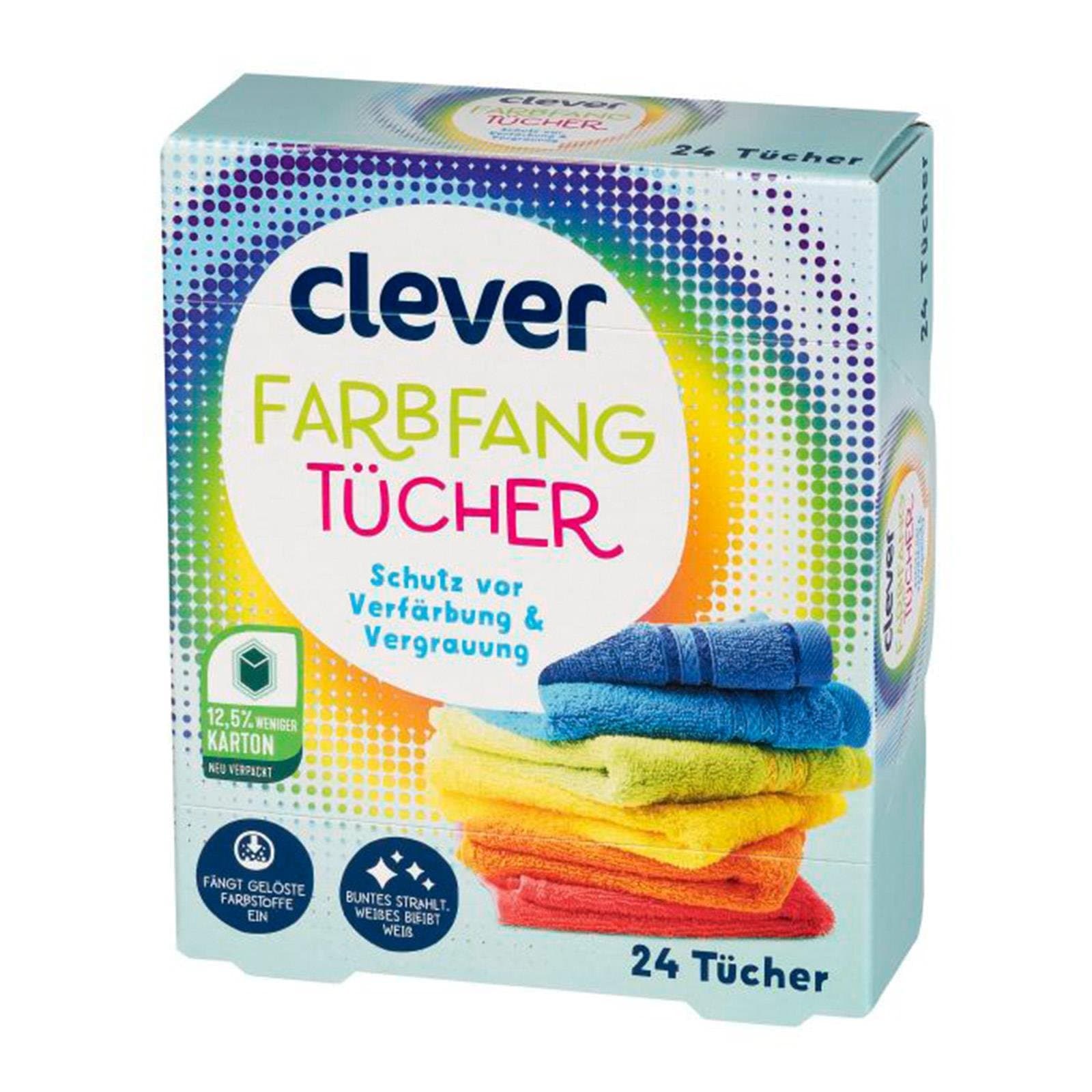 Clever Farbfangtuch