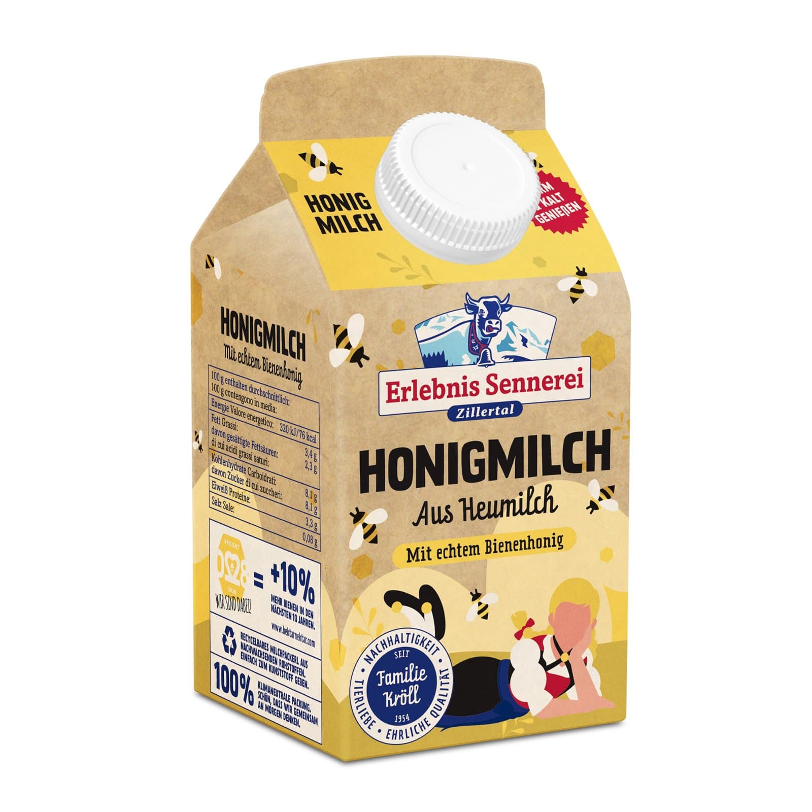Erlebnis Sennerei Zillertal Milch Honig