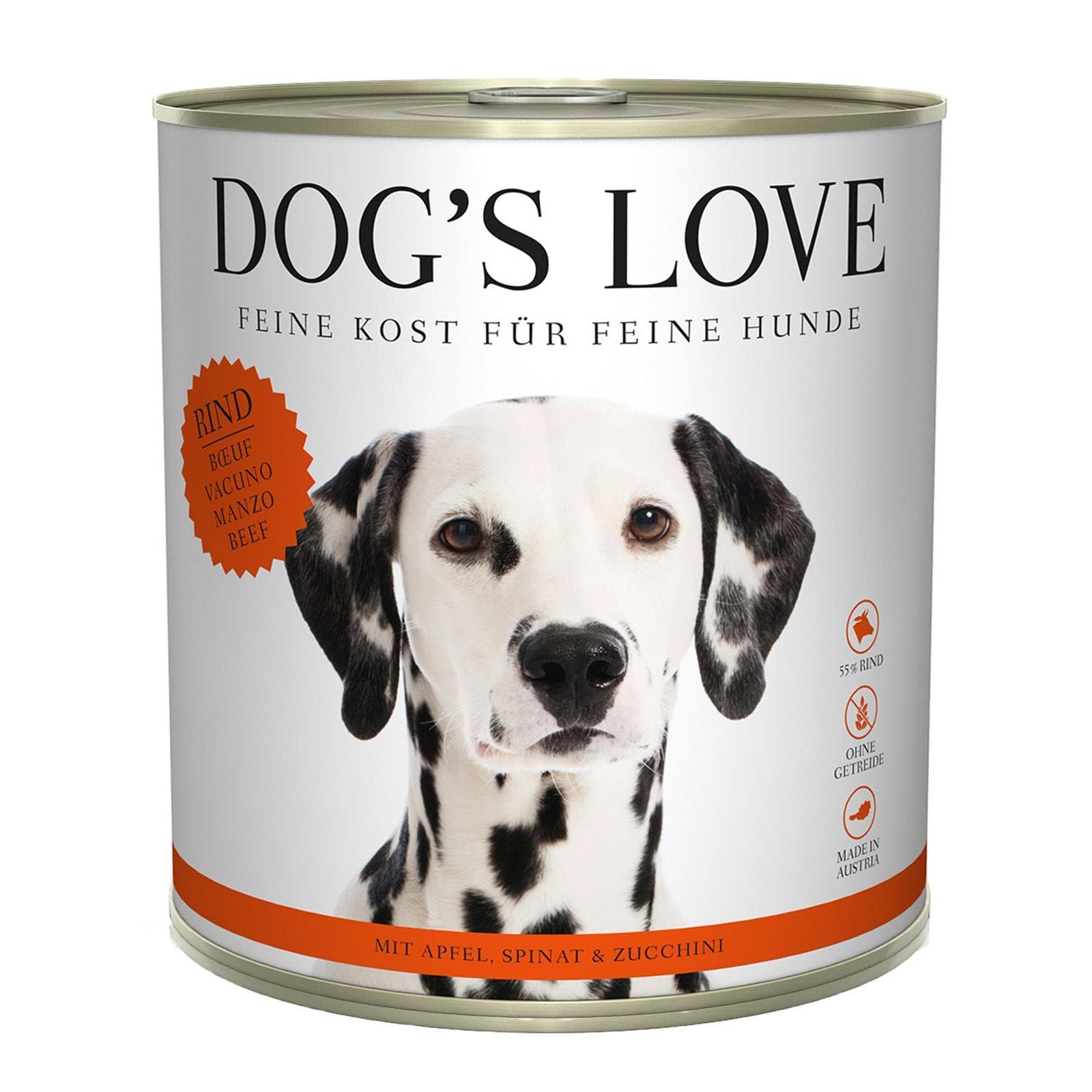 Dog's Love Hundefutternass Rind