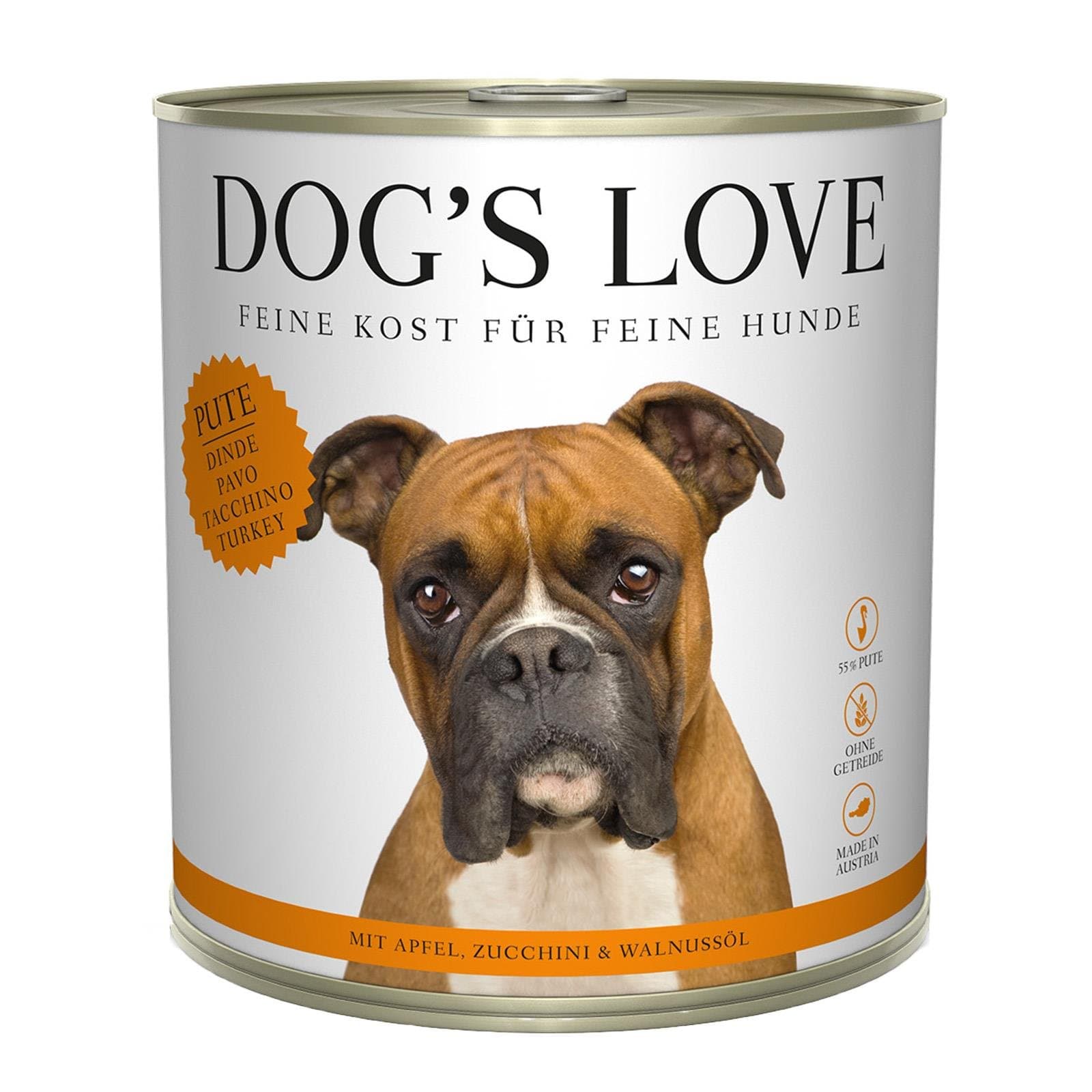 Dog's Love Hundefutternass Pute