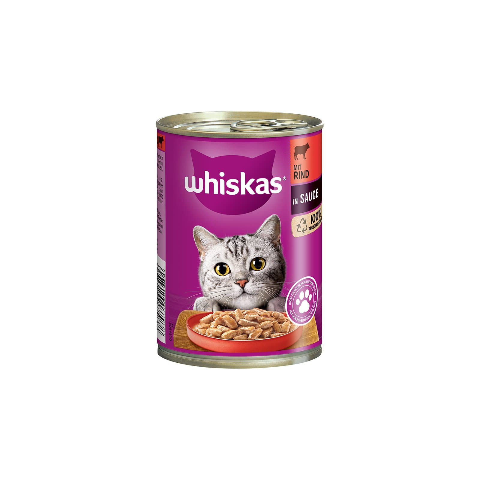 Whiskas Katzenfutternass Rind Leber