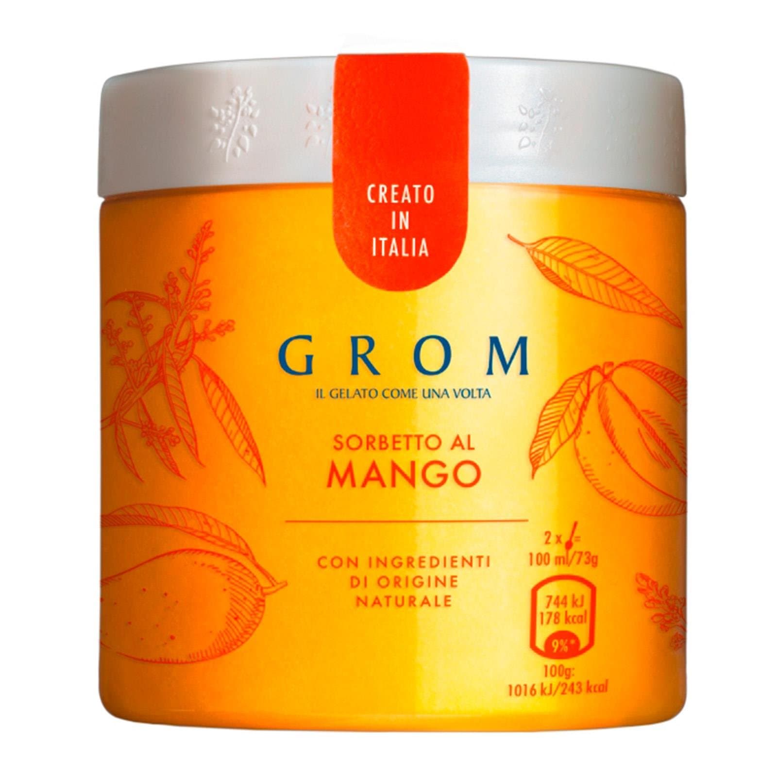 Grom Sorbet Mango