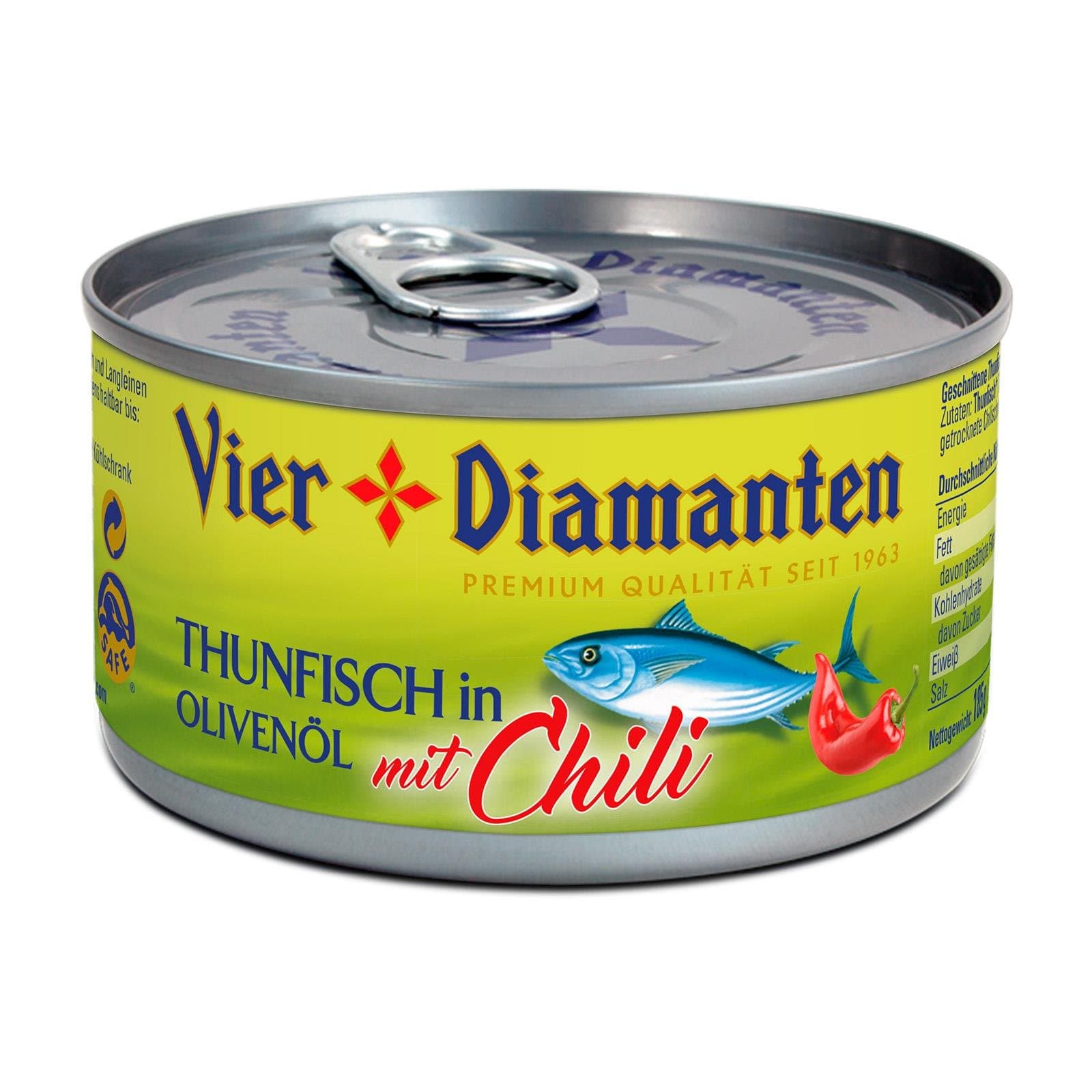 Vier Diamanten Thunfisch Chili
