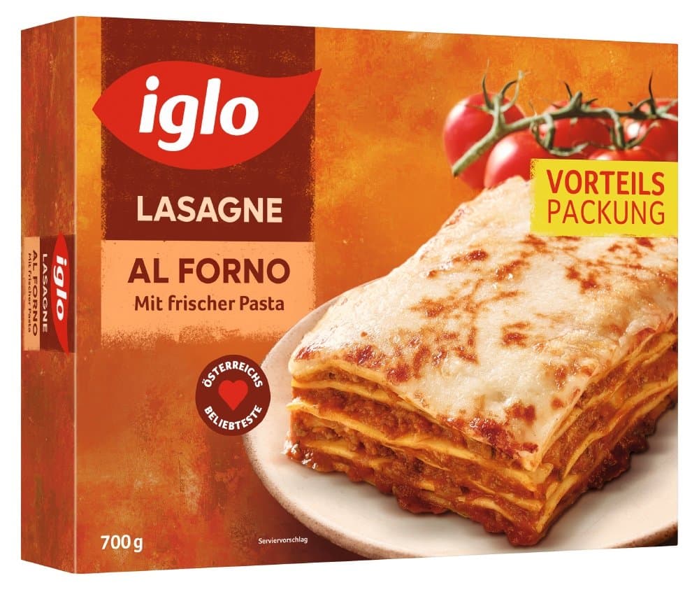 Iglo Lasagne Al Forno