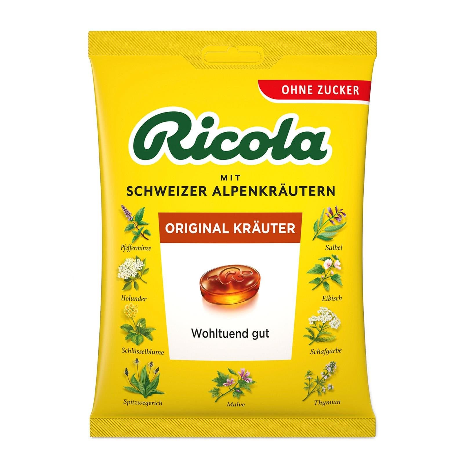 Ricola Kraeuterbonbon Original Zuckerfrei