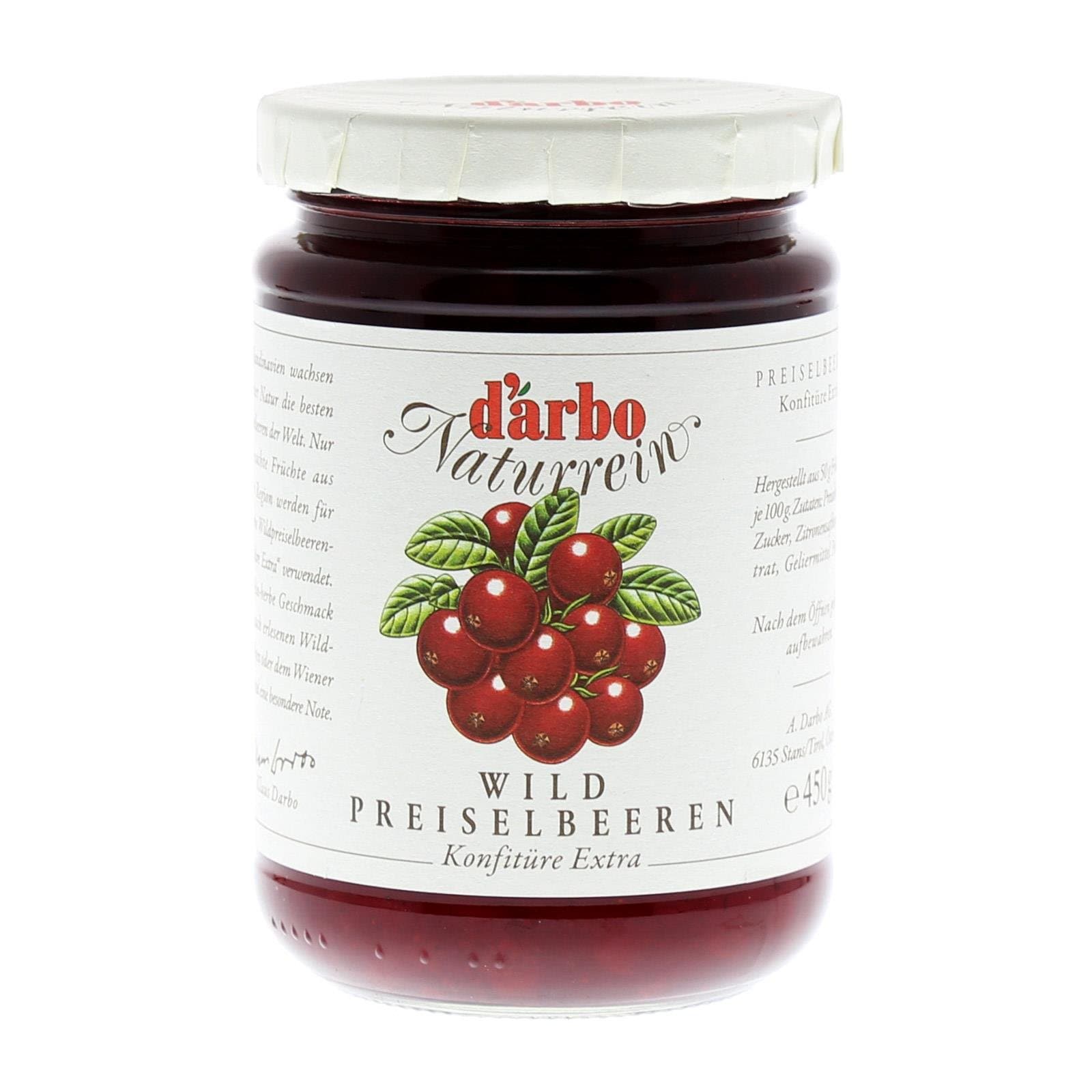 Darbo Konfituere Preiselbeer