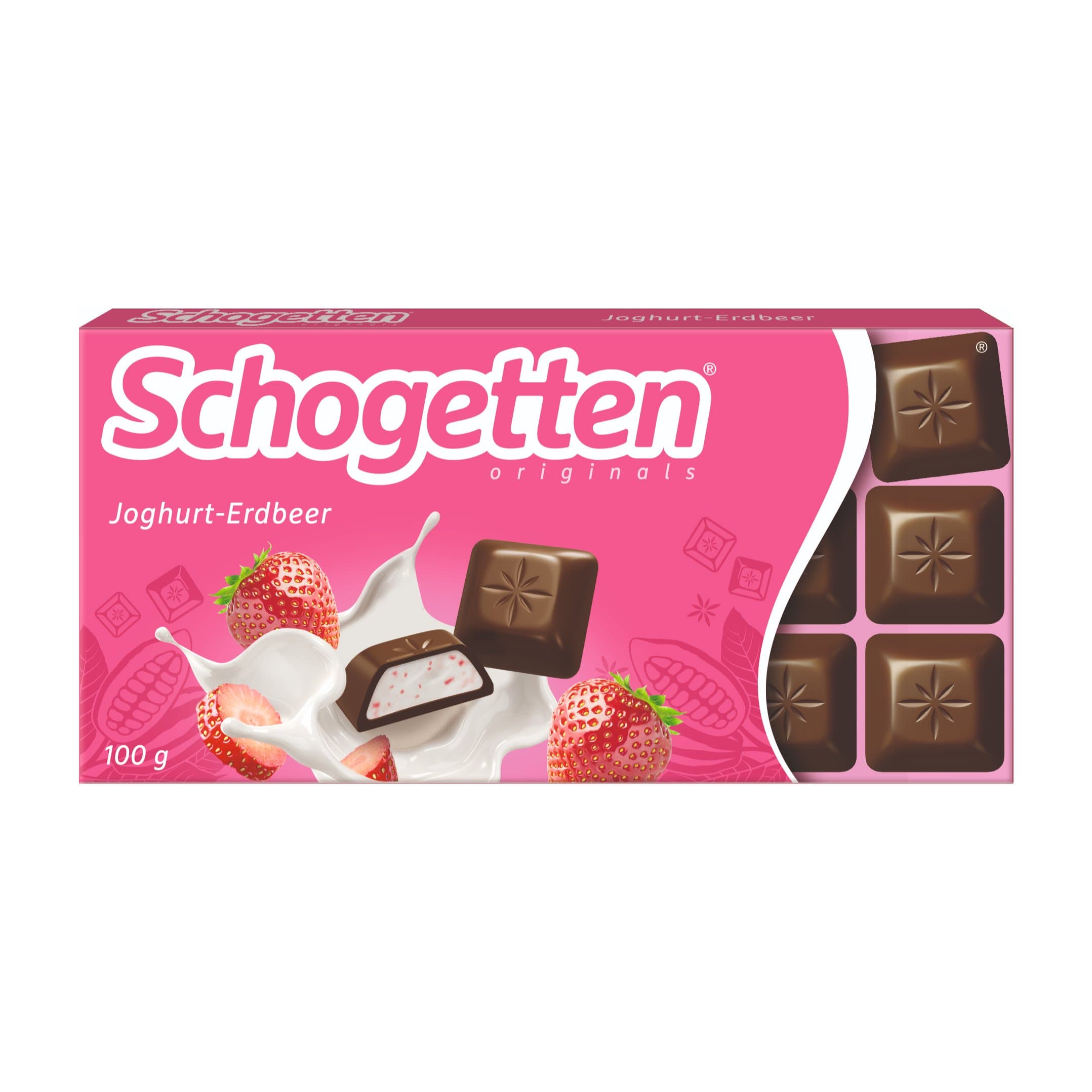 Schogetten Tafelschokolade Joghurt Erdbeer