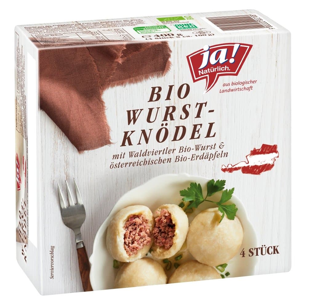 Ja! Natürlich Wurstknoedel Bio