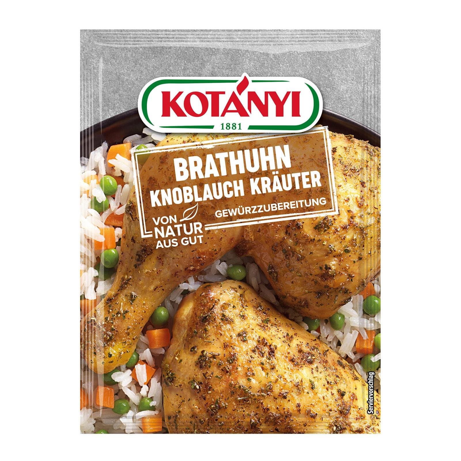 Kotányi Gewuerzmischung Brathuhn Kraeuter Knoblauch